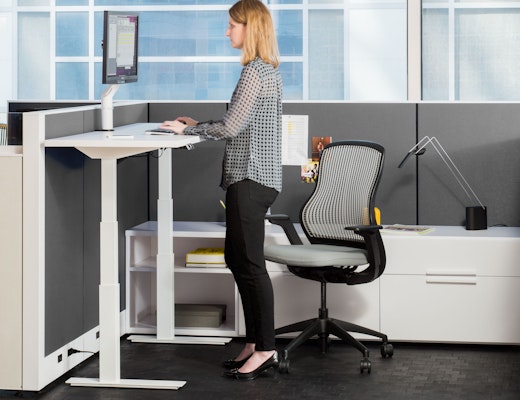 Tone Height-Adjustable Table Knoll sit to stand Tone Height-Adjustable Table