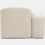 Muse Outdoor One Arm Single Seat - Left Arm Facing, Collaroy Static