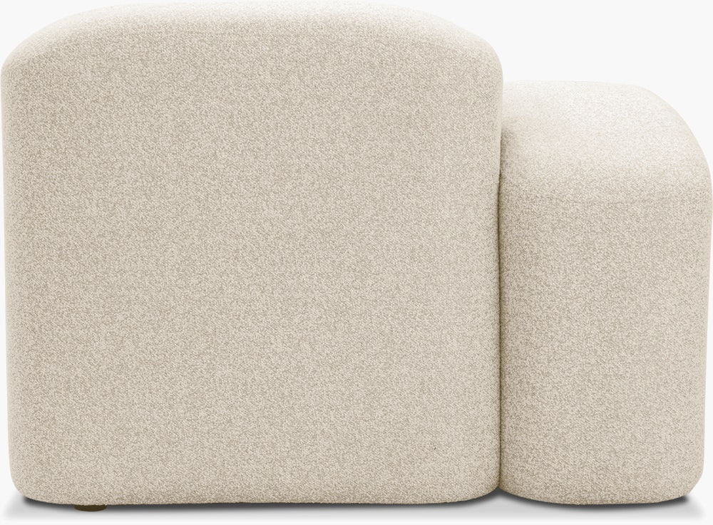 Muse Outdoor One Arm Single Seat - Left Arm Facing, Collaroy Static