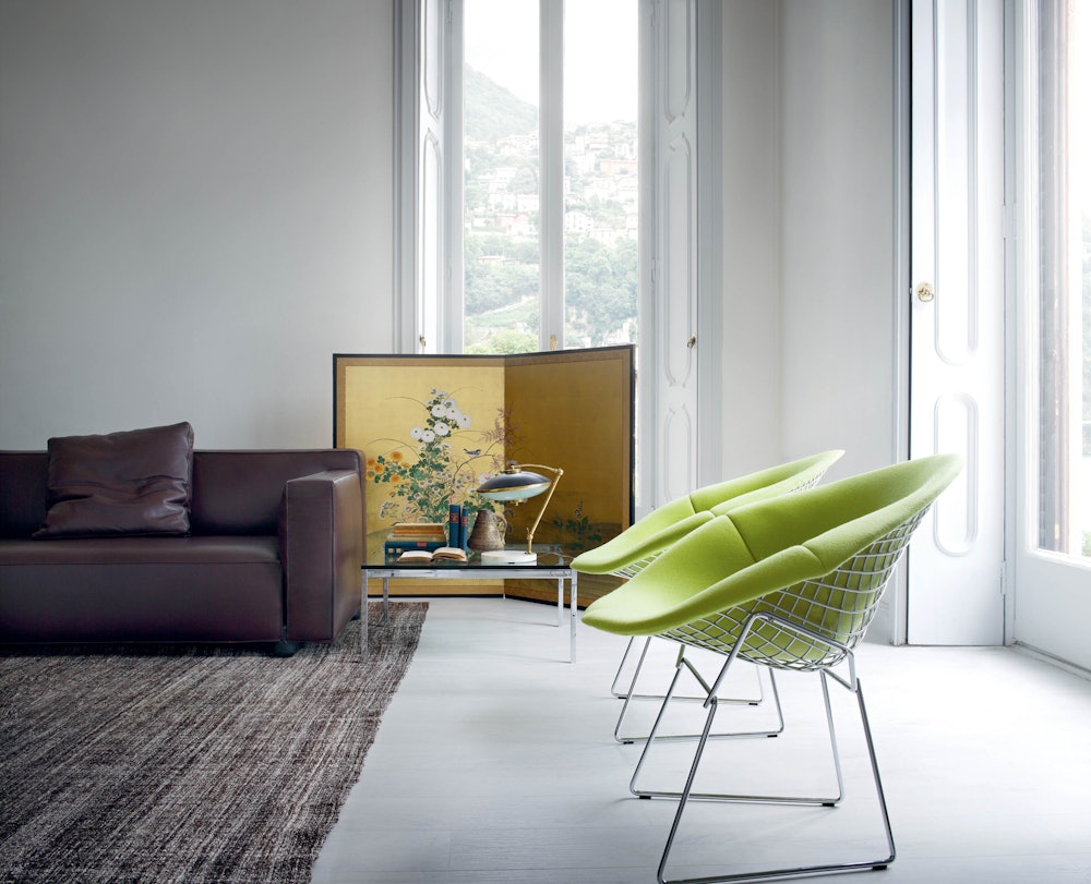 Bertoia Diamond Lounge Chair, Full Cover | Knoll Bertoia Diamond Lounge Chair, Full Cover | Knoll