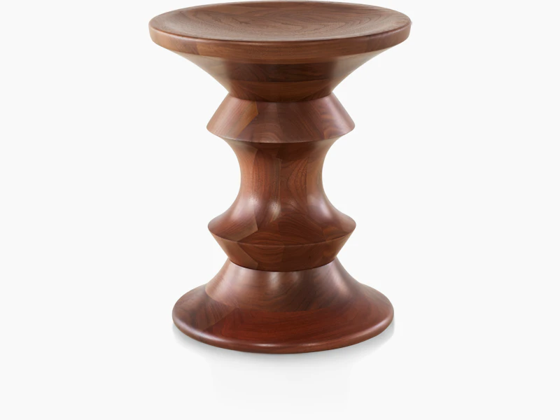 Eames Turned Stool, A-Shape