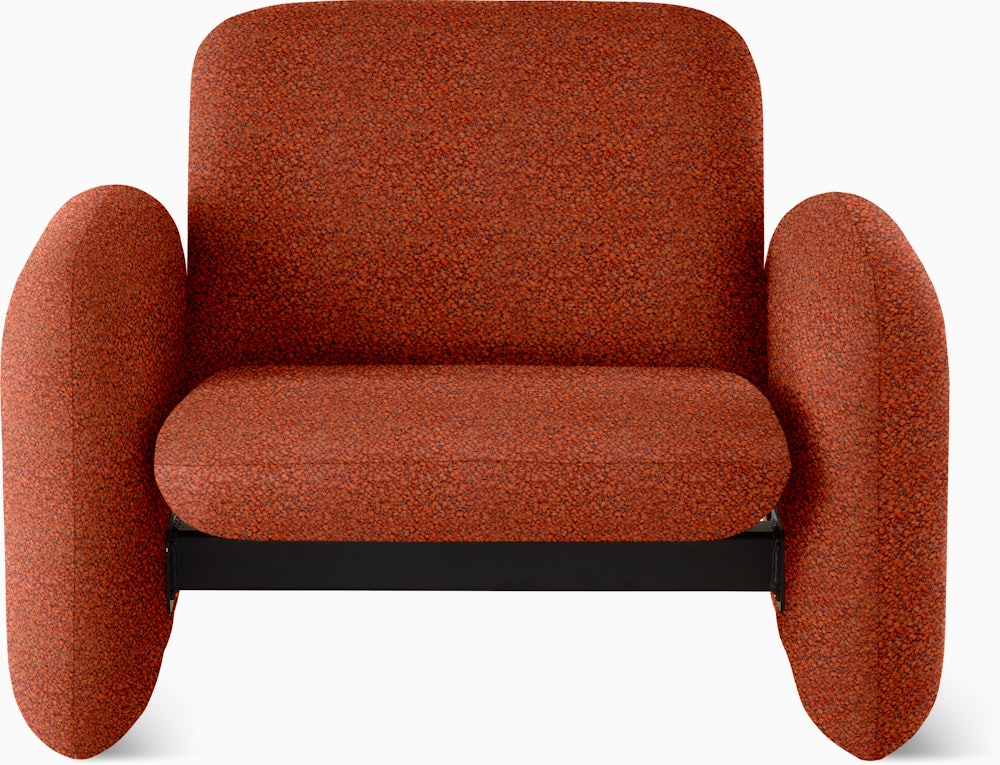 Wilkes Modular Sofa Group Chair - Whim,  Terra Cotta