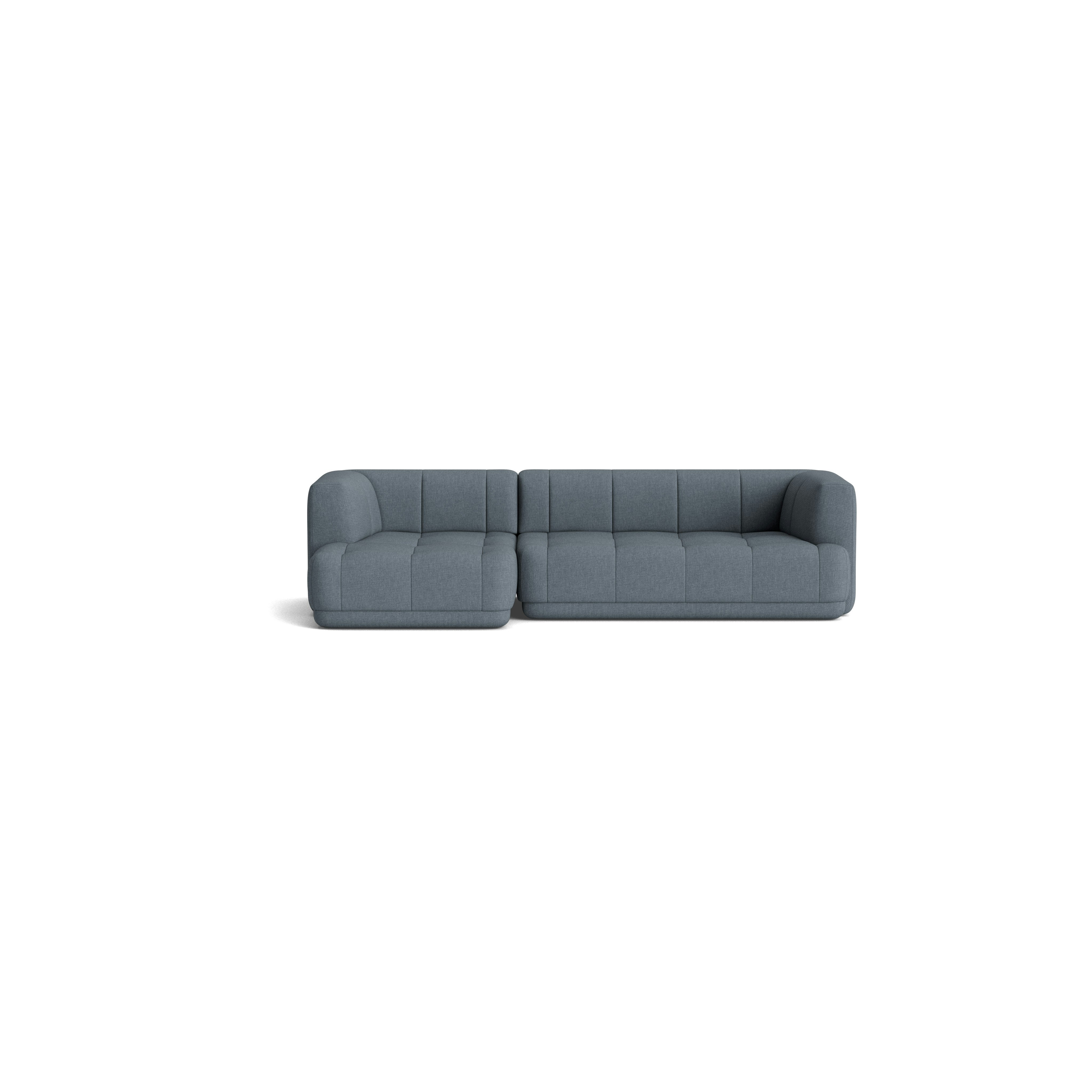 Quilton Chaise Sectional - Left, Metaphor, 004 Crossroad
