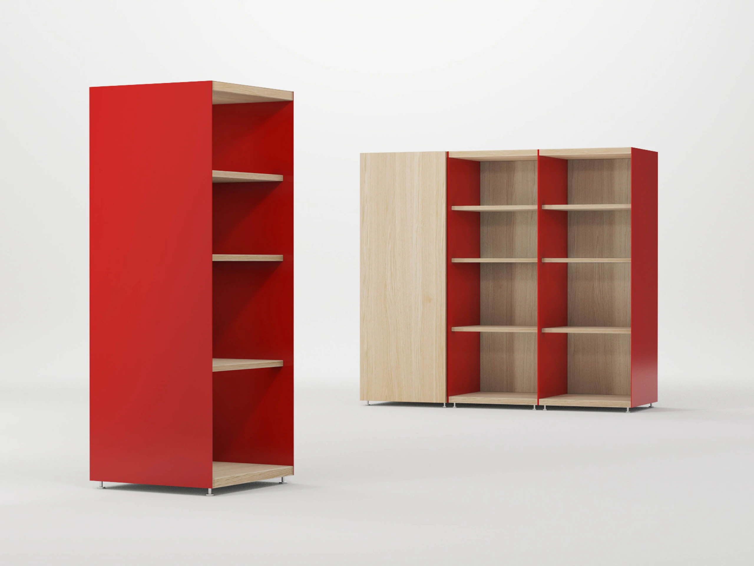 antenna workspaces hybrid storage tall open