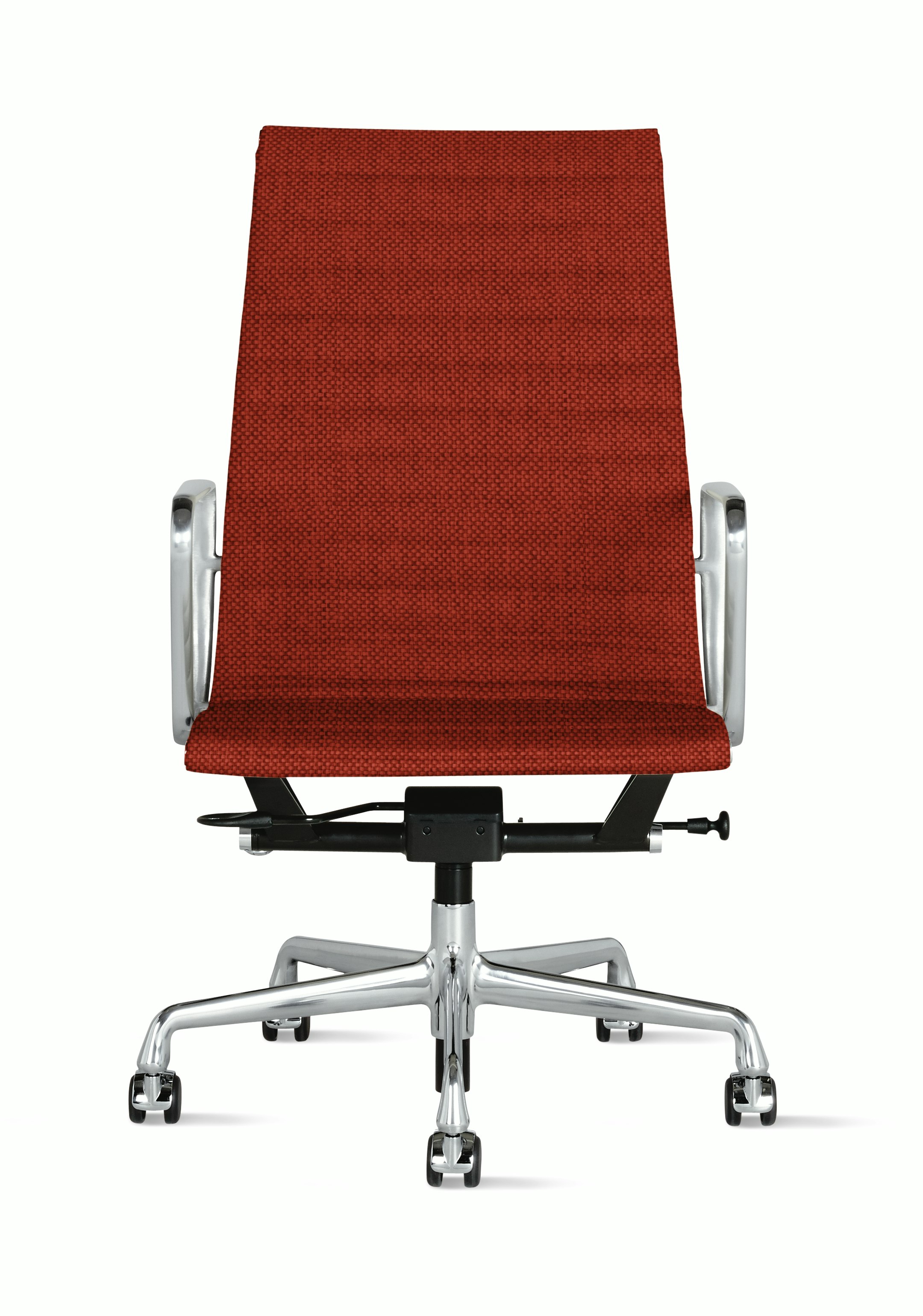 Eames Aluminum Executive Chair in Mode Alder,  Pneumatic Lift