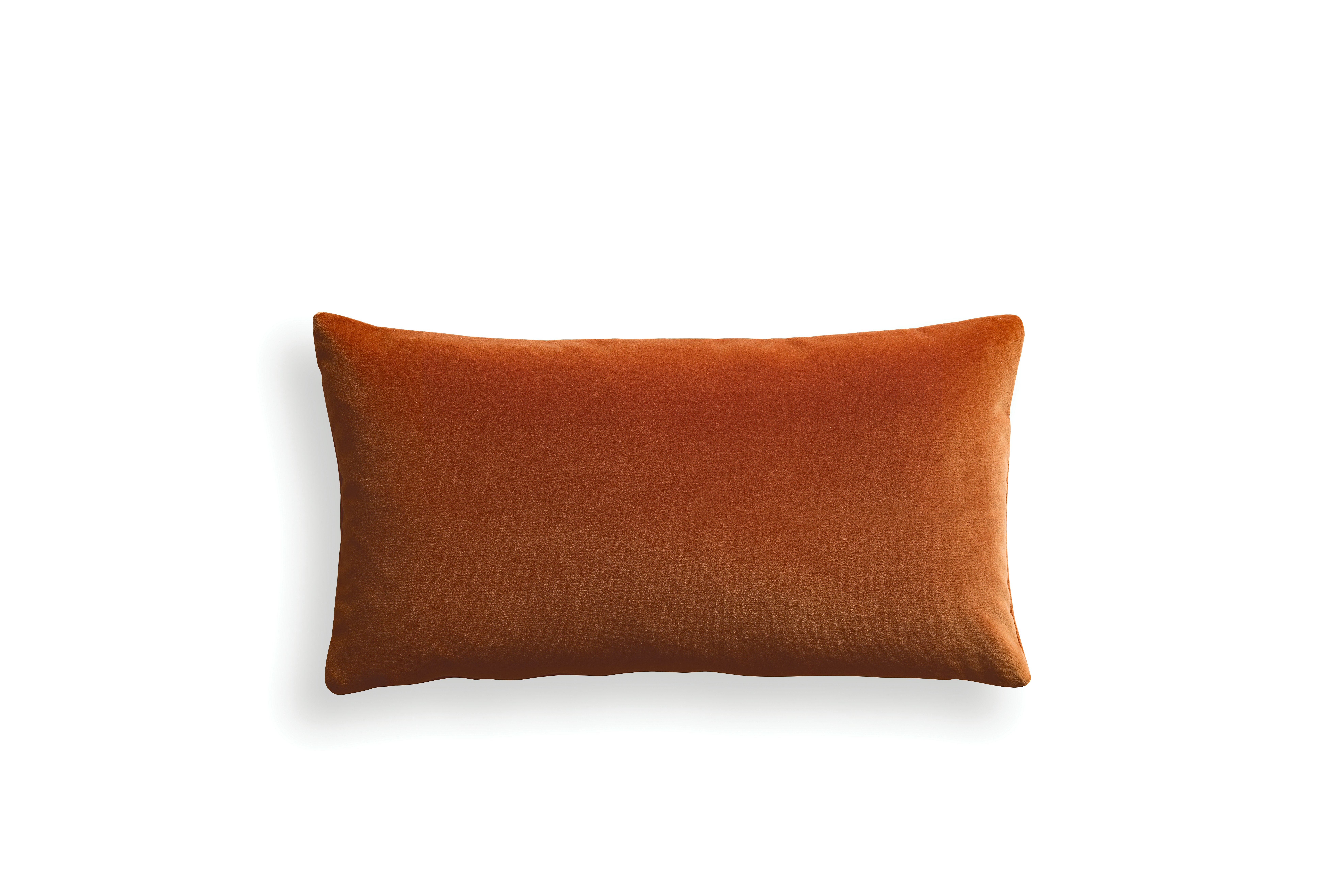 Cotton Velvet Lumbar Throw Pillow