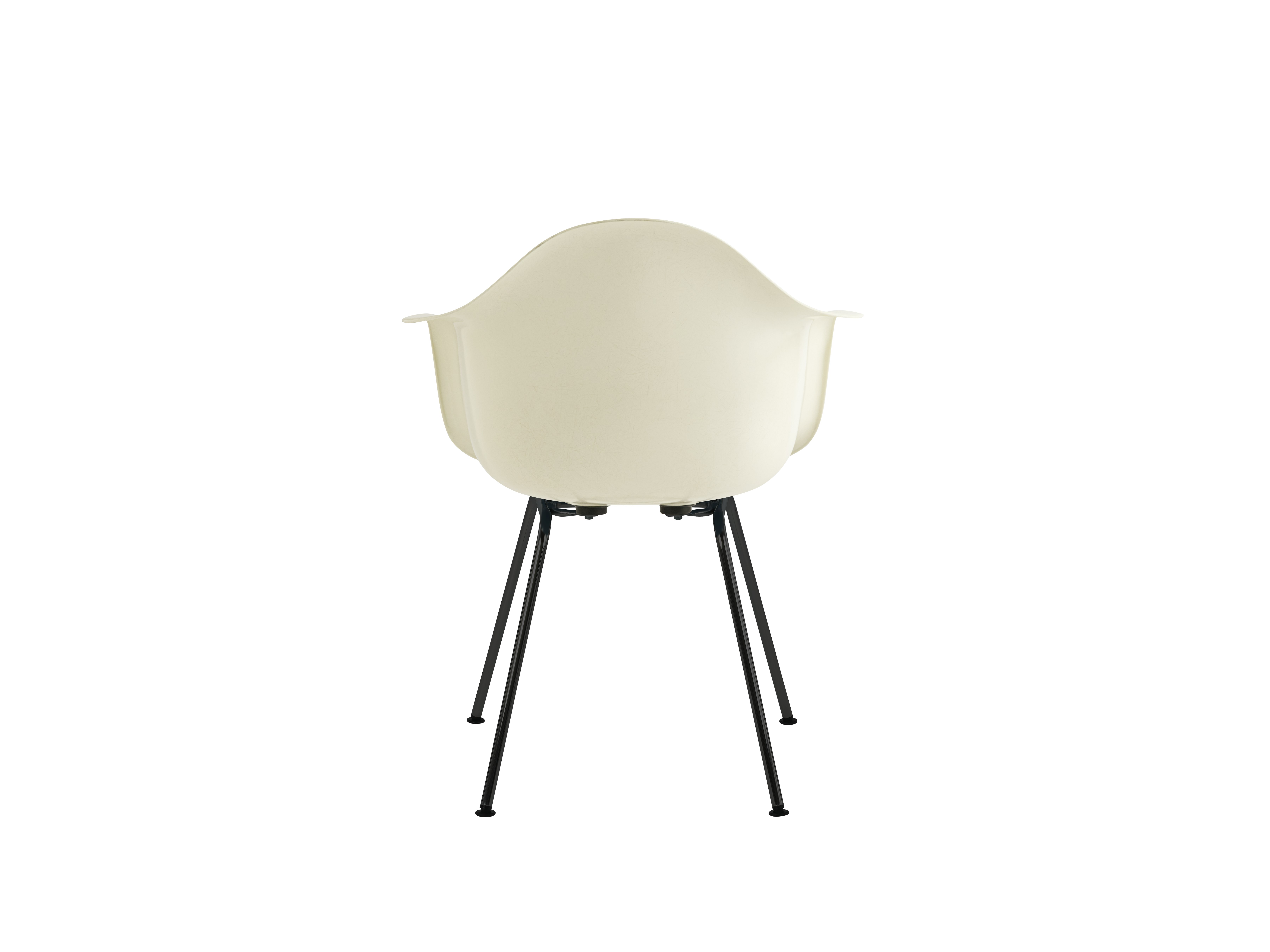 Eames Molded Fiberglass Upholstered Armchair