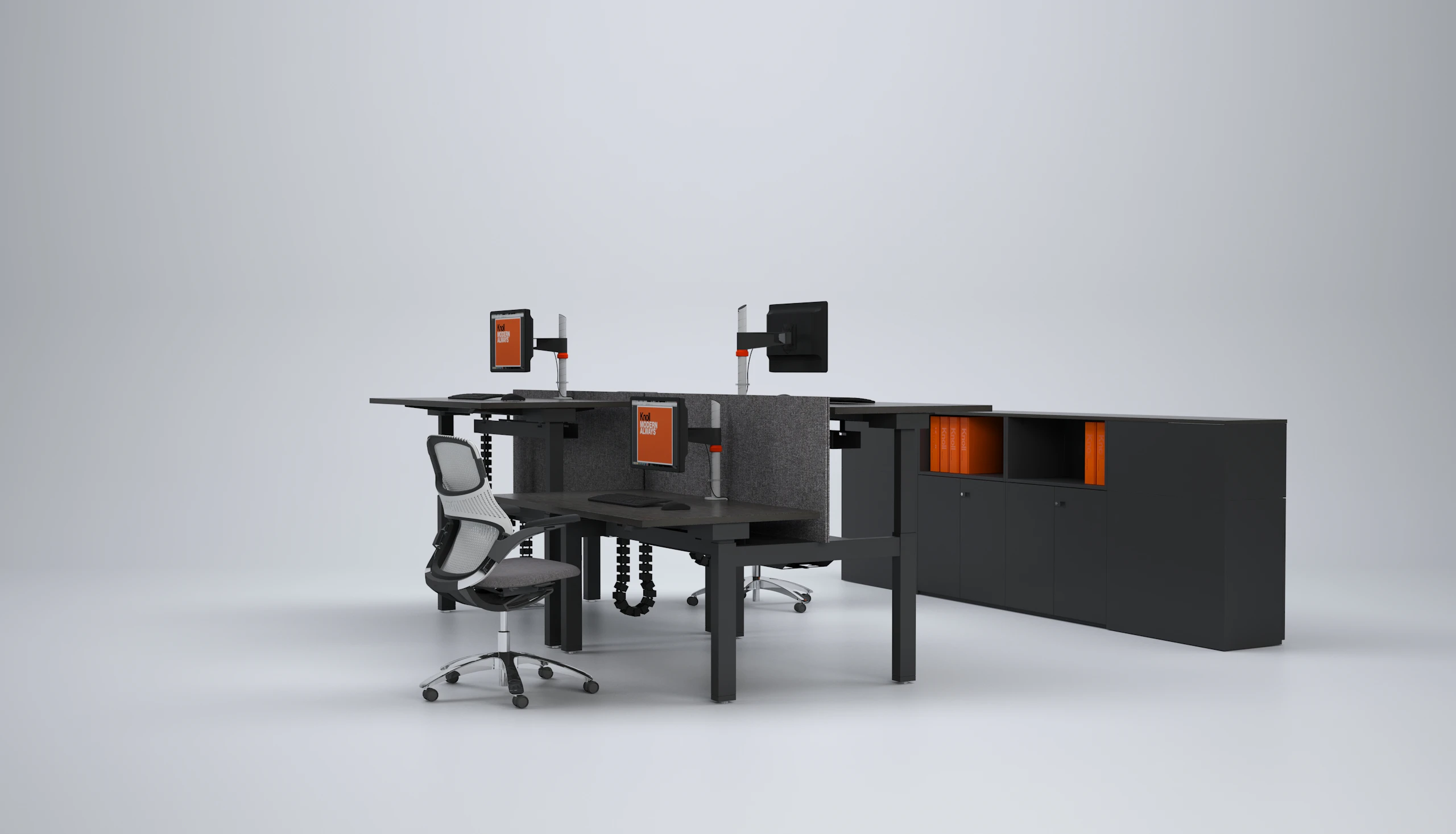 Sapper Single Monitor Arm, Knoll | MillerKnoll
