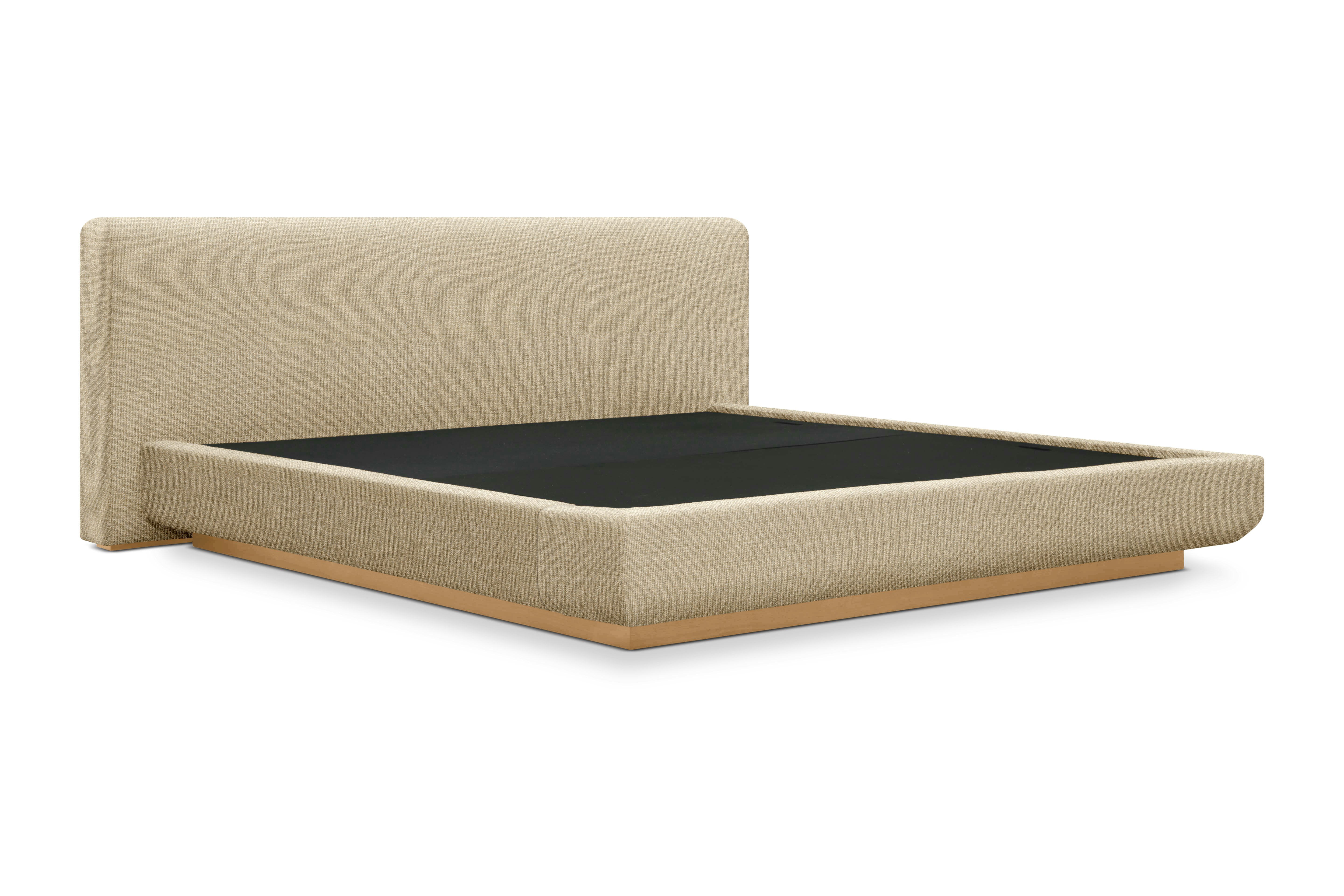 Mesa Bed - Queen in Oak and Amelia Oat