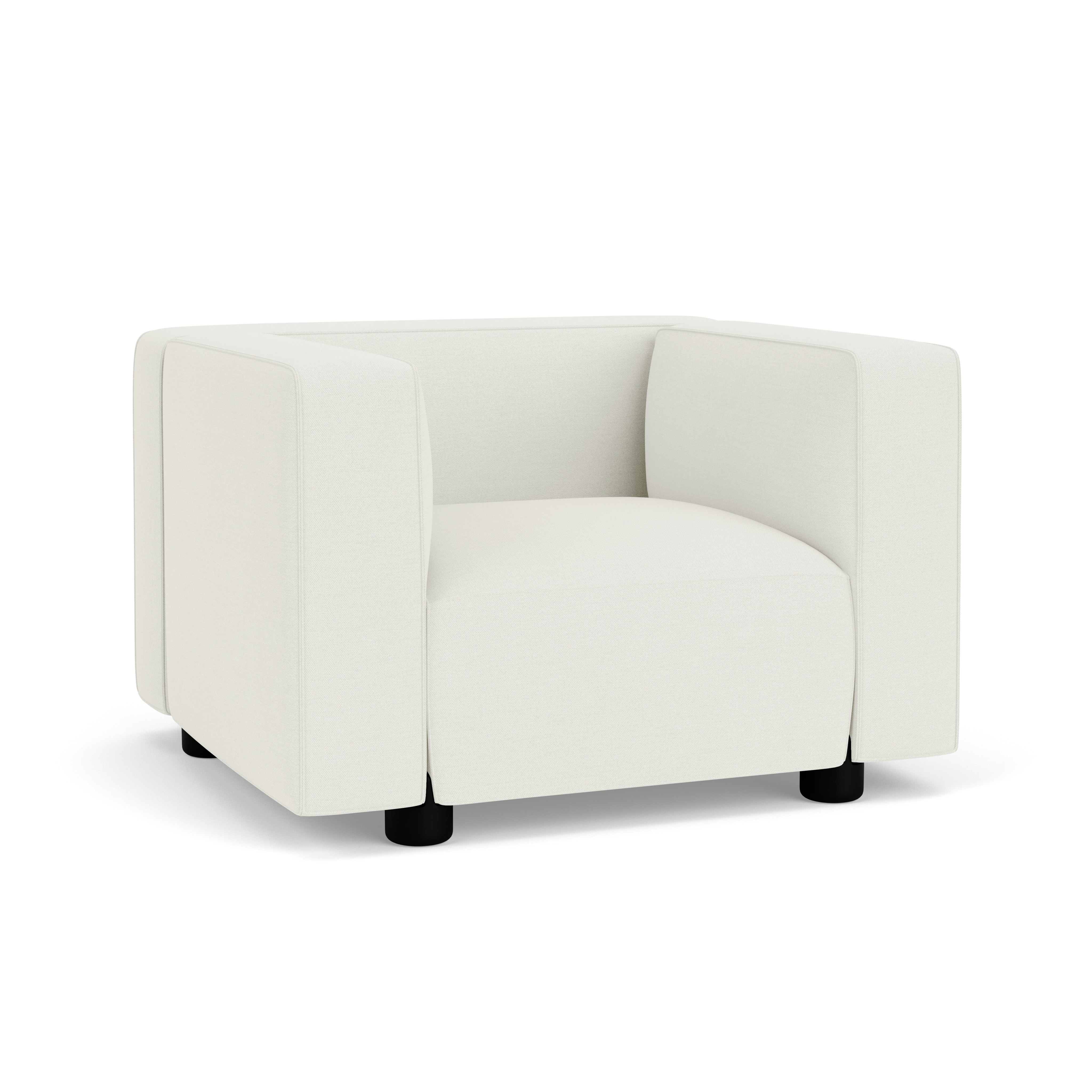 Barber Osgerby Armchair -  Black Lacquer,  Hourglass,  Air