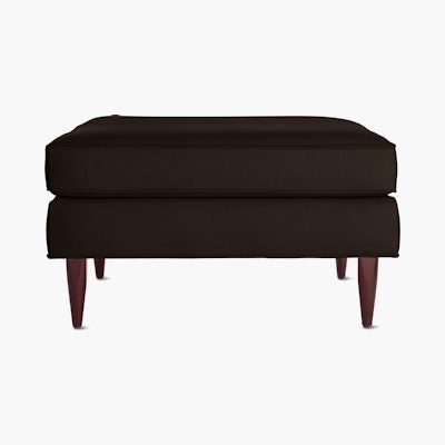 Bantam Cocktail Ottoman Bantam Cocktail Ottoman, Leather