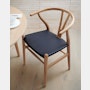 CH24 Wishbone Chair Leather Seat 