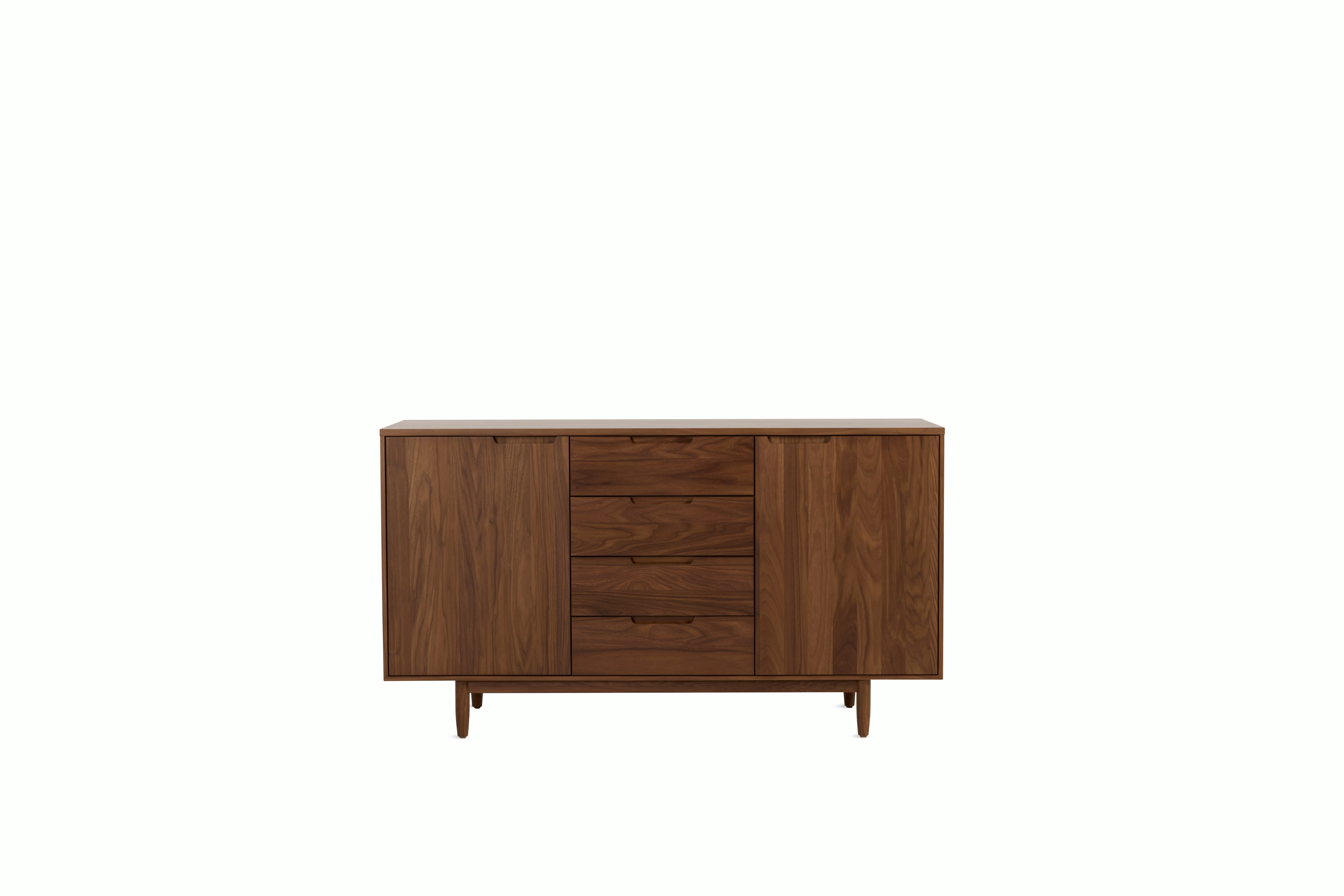 Raleigh Credenza - 58 in.,  Walnut