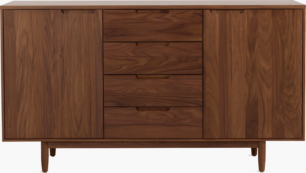 Raleigh Credenza - 58 in.,  Walnut