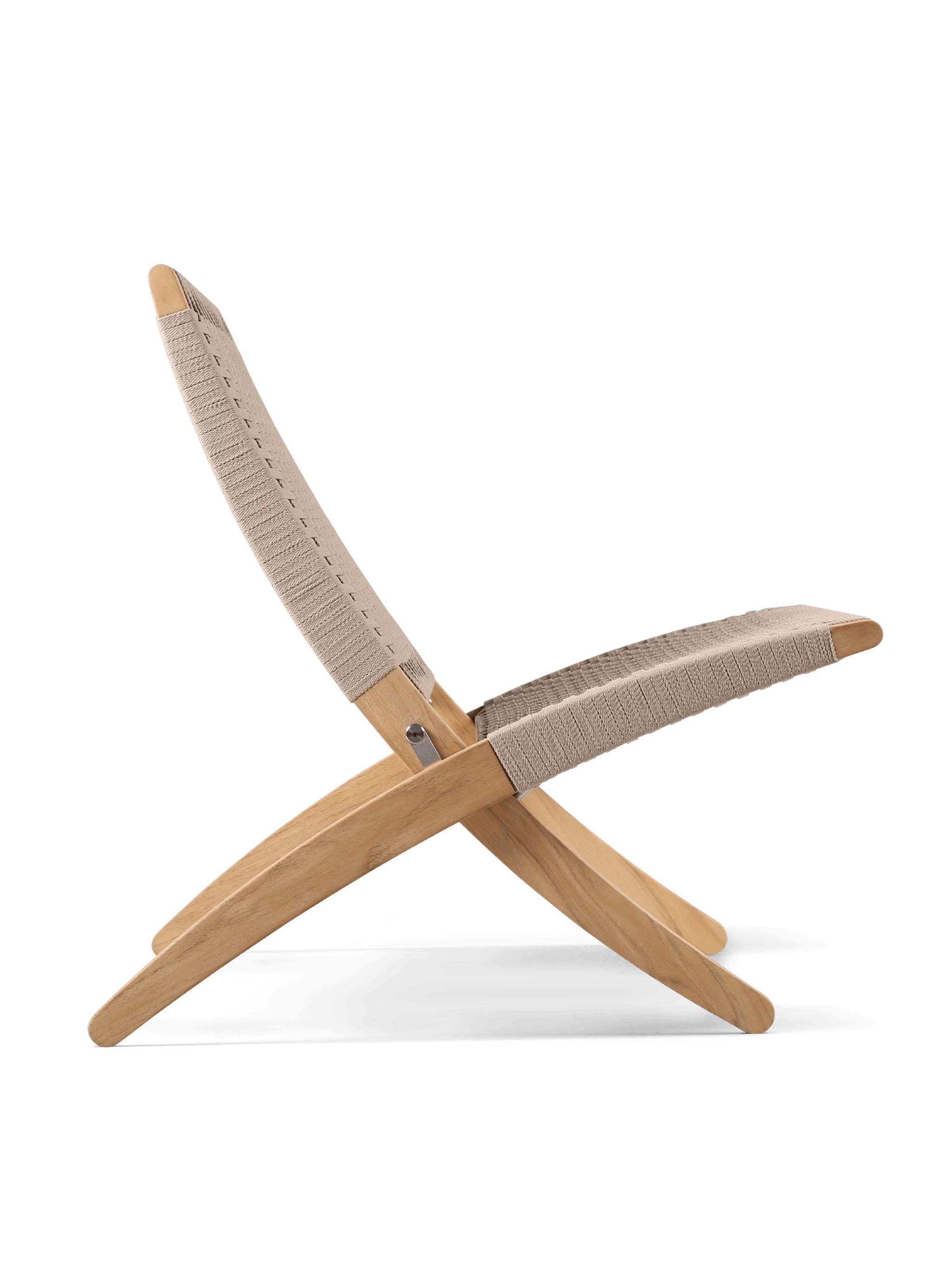 Cuba Outdoor Lounge Chair in Sesame