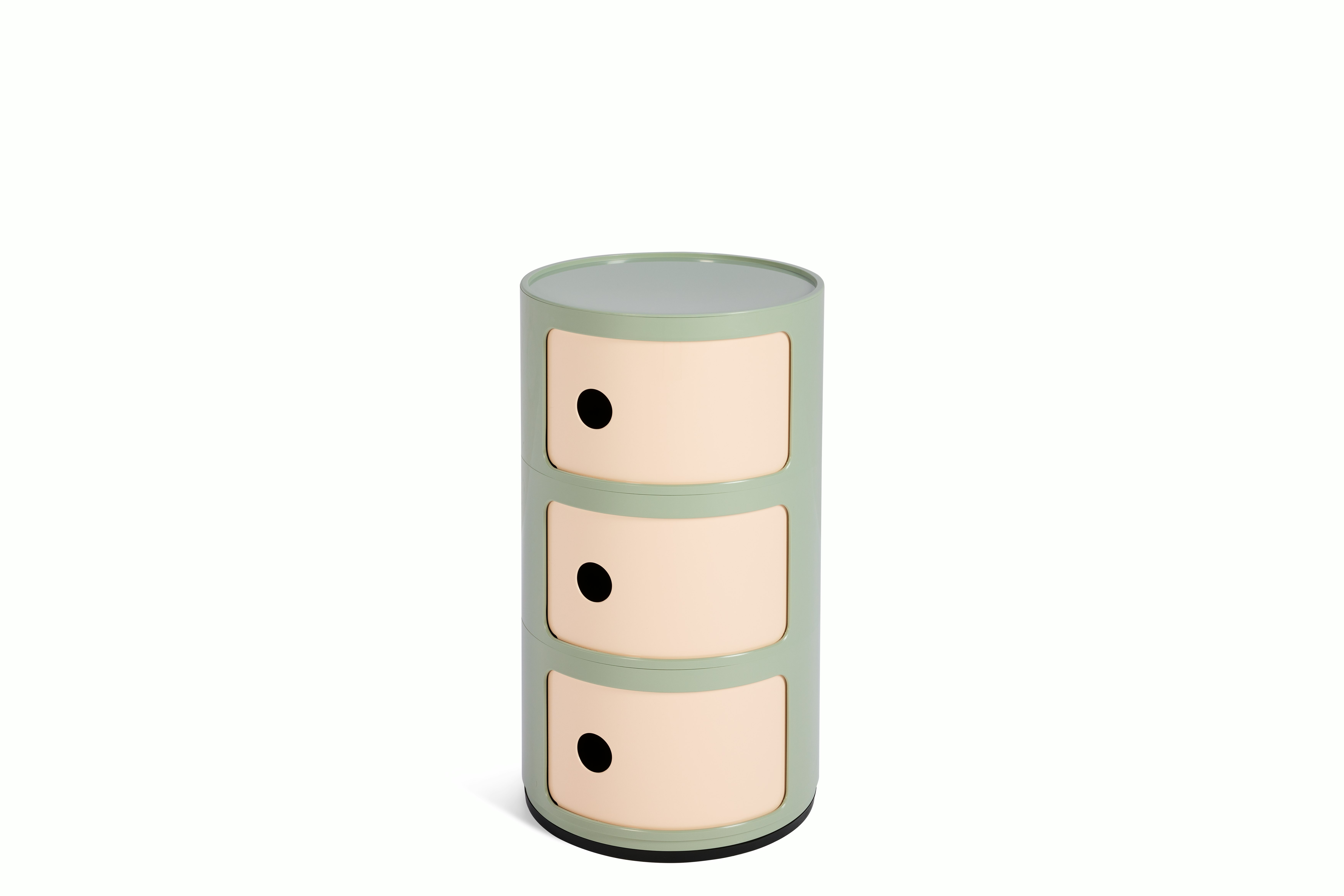 Componibili Storage Unit, Desert Sage/Vanilla Cream