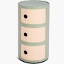 Componibili Storage Unit Componibili Storage Unit, Desert Sage/Vanilla Cream