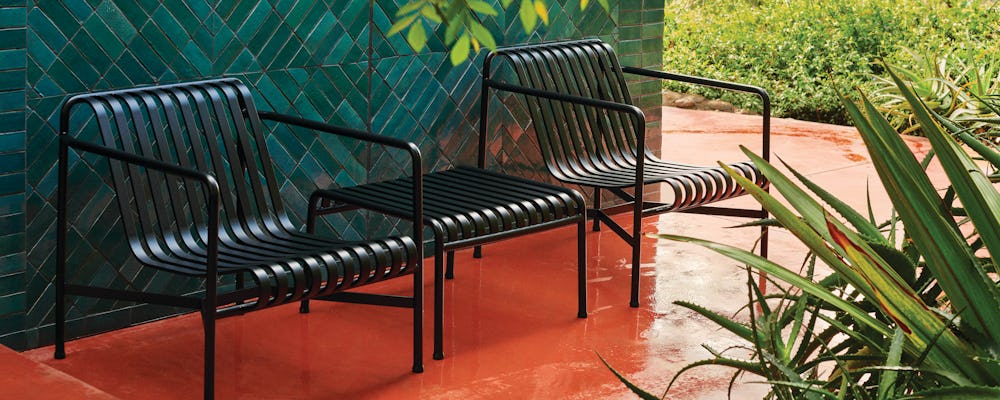 Palissade Lounge Chair and Ottoman