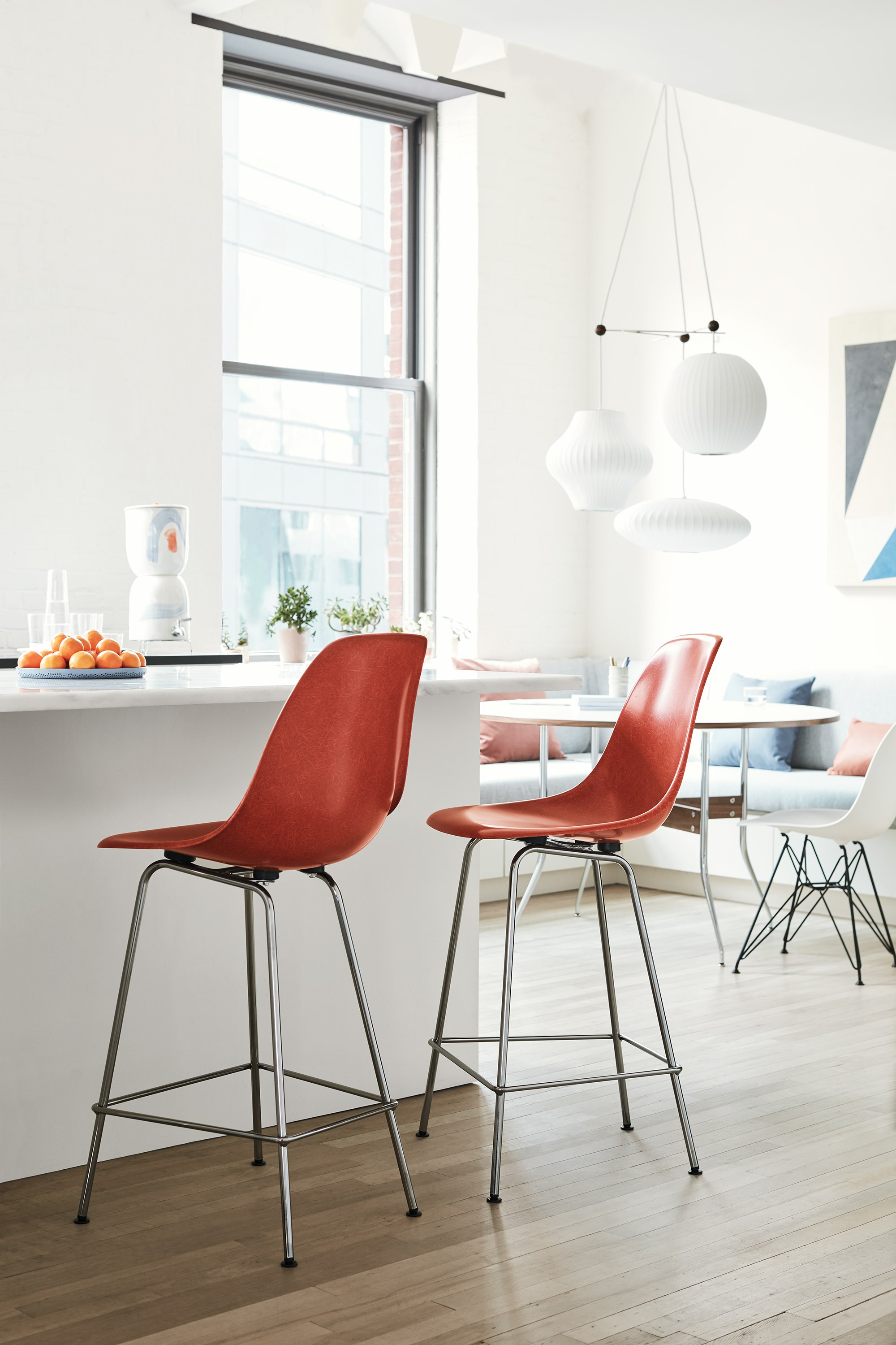 Eames Molded Fiberglass Stool