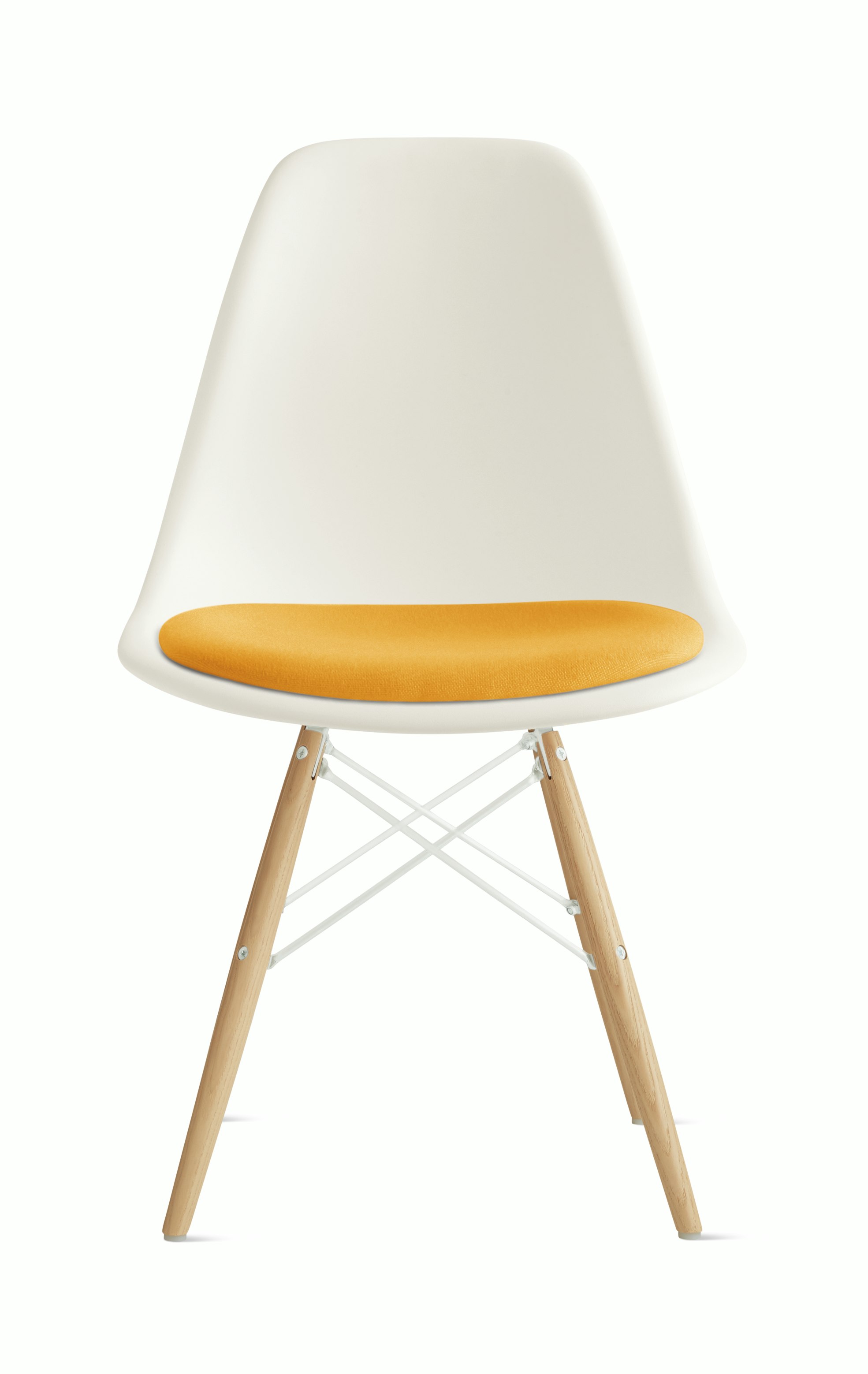 Eames Shell Side Chair with Seat Pad (DWR)