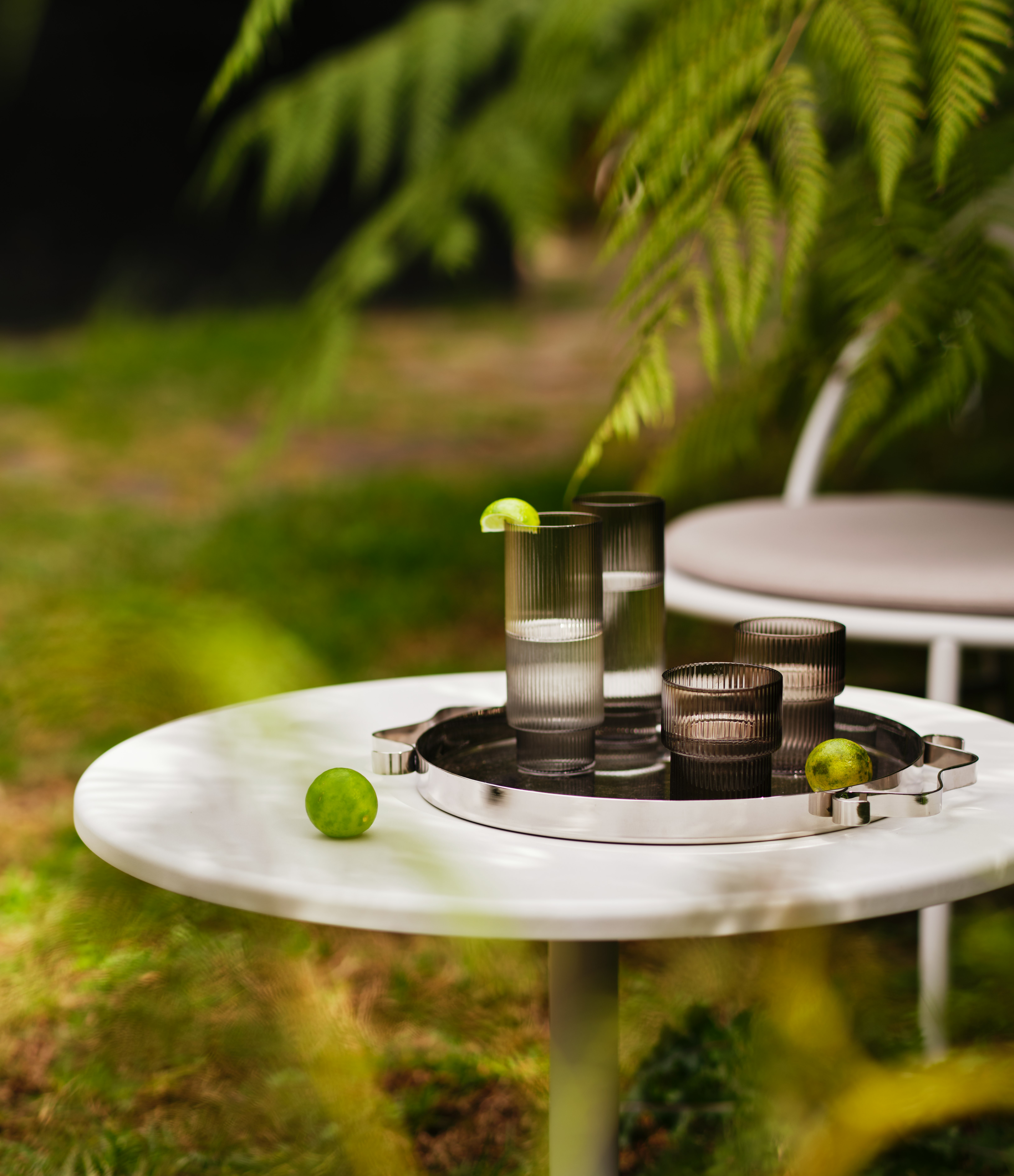 Ripple Long Drink Glasses - Set of 4