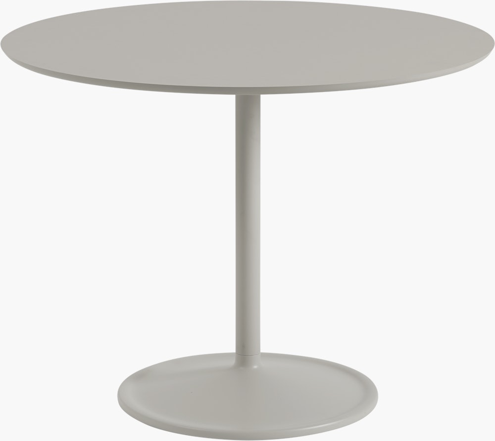 Soft Cafe Table in Grey Laminate