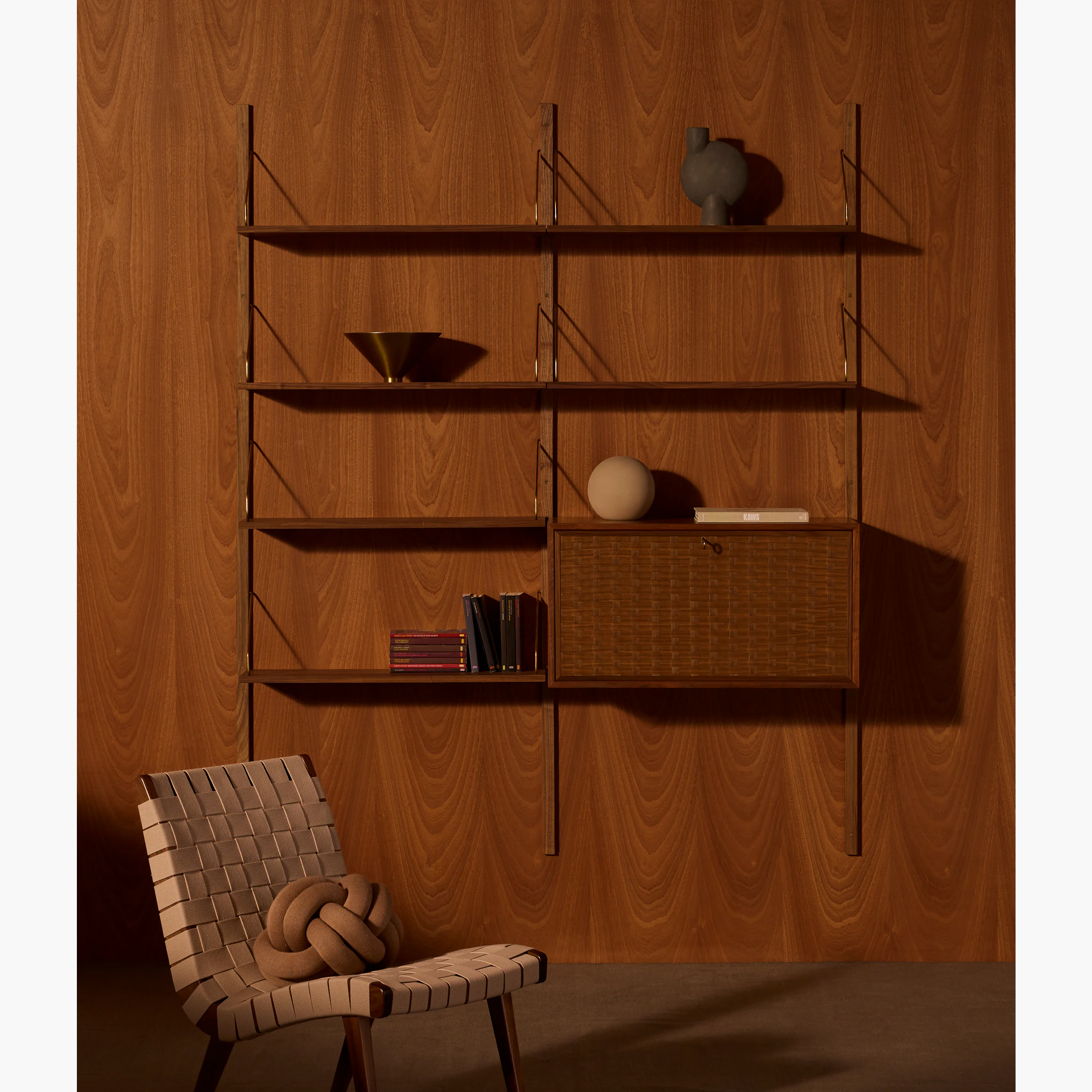 Royal System Shelving 2 Bay in a living space.
