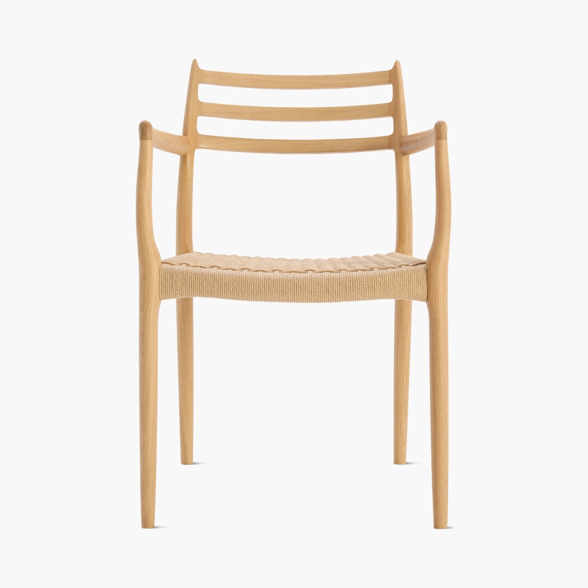 Moller Model 62 Armchair Moller Model 62 Armchair with Woven Seat