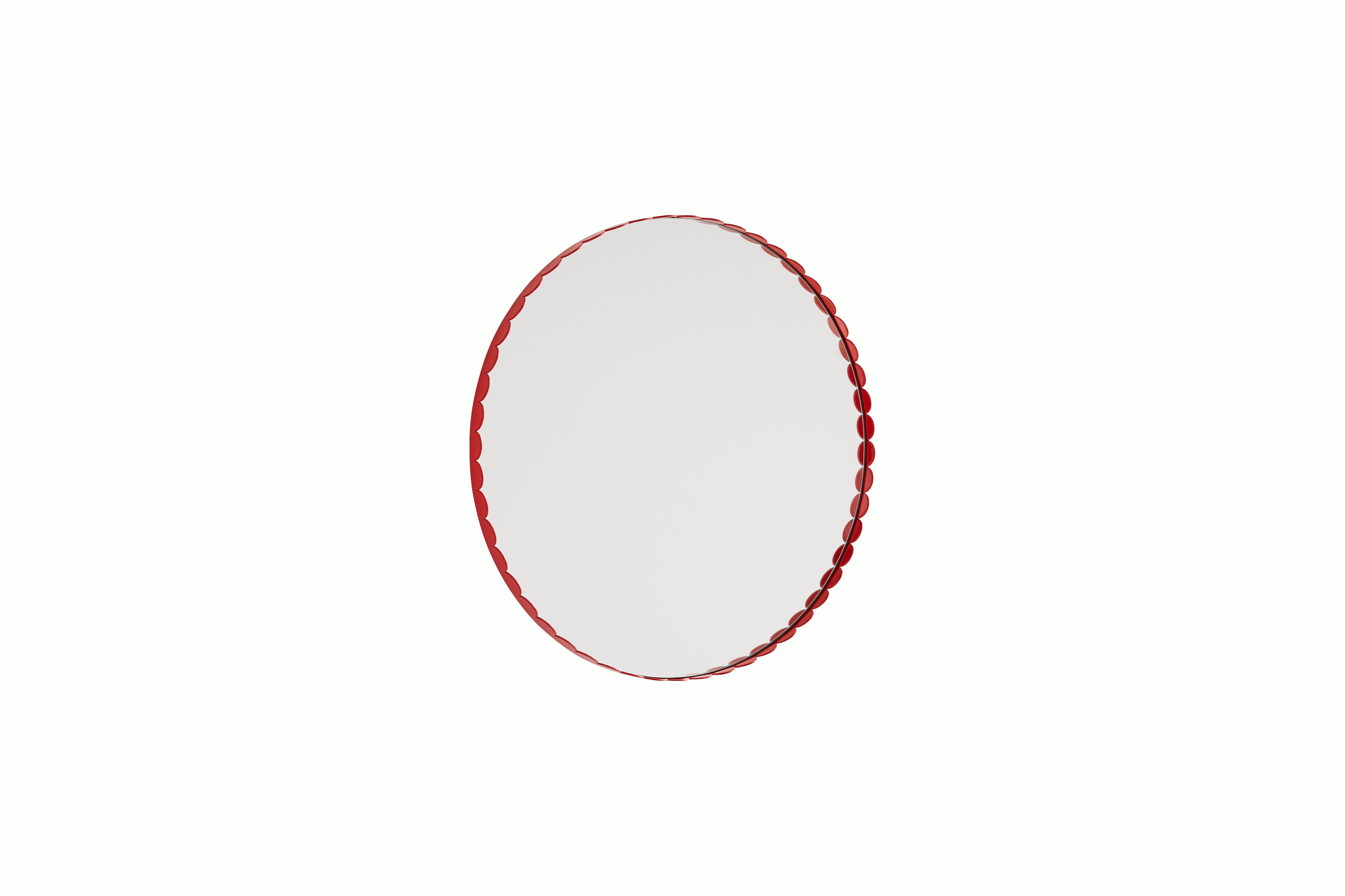 Arcs Round Mirror