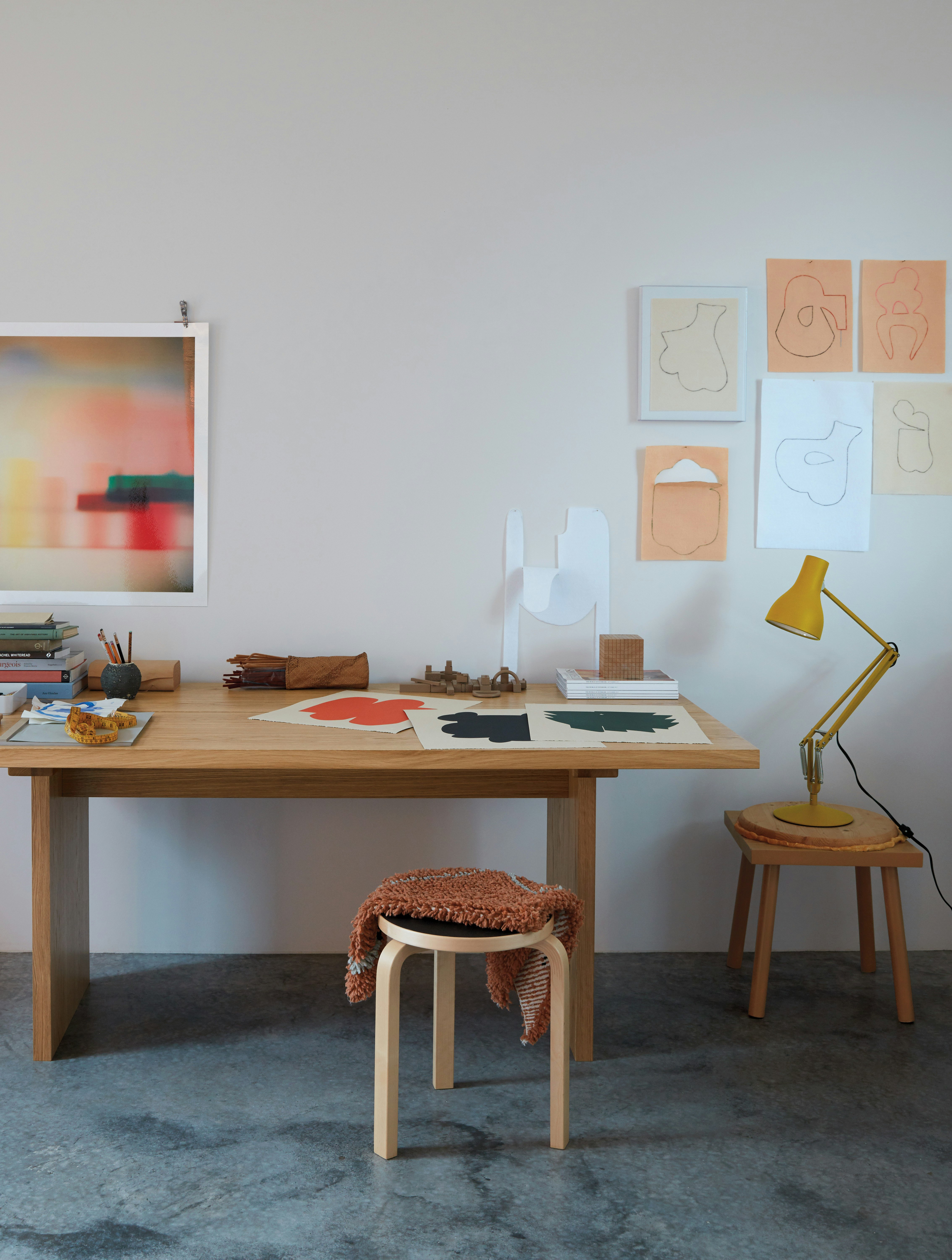 Artek Alvar Aalto Stool 60 ($320)