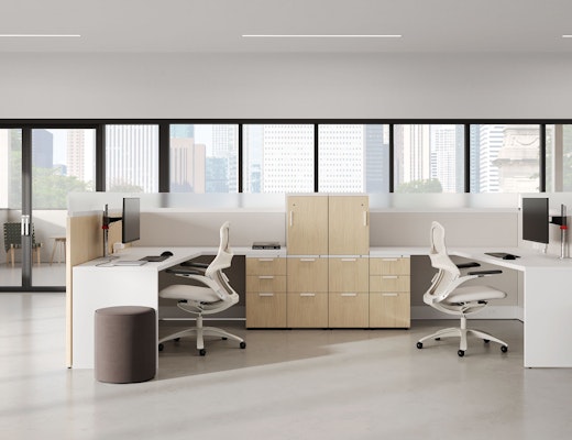 Series 2 Storage in Open Work Setting Series 2 Storage