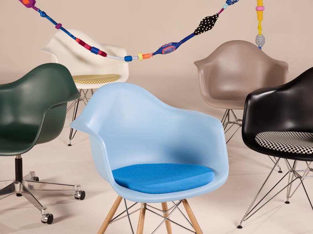 Eames Molded Chairs Holiday