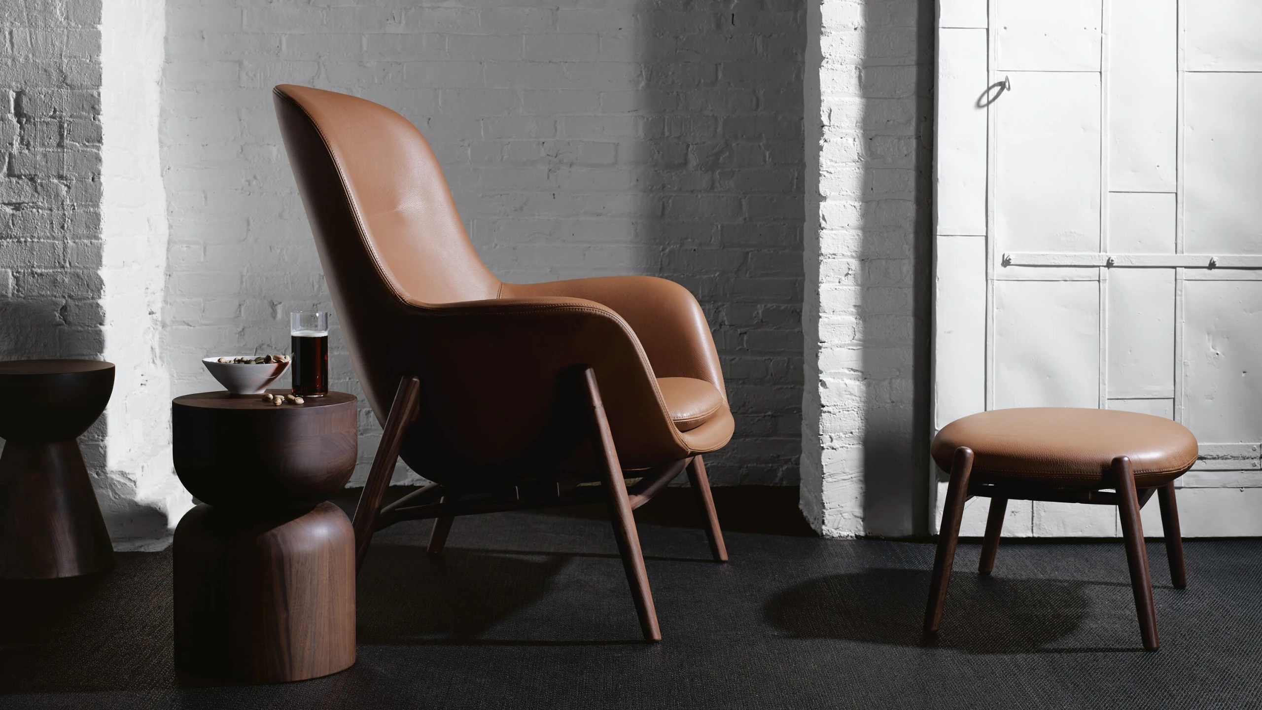 Nora Lounge Chair and Ottoman