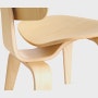 Eames Molded Plywood Dining Chair Wood Base (DCW)