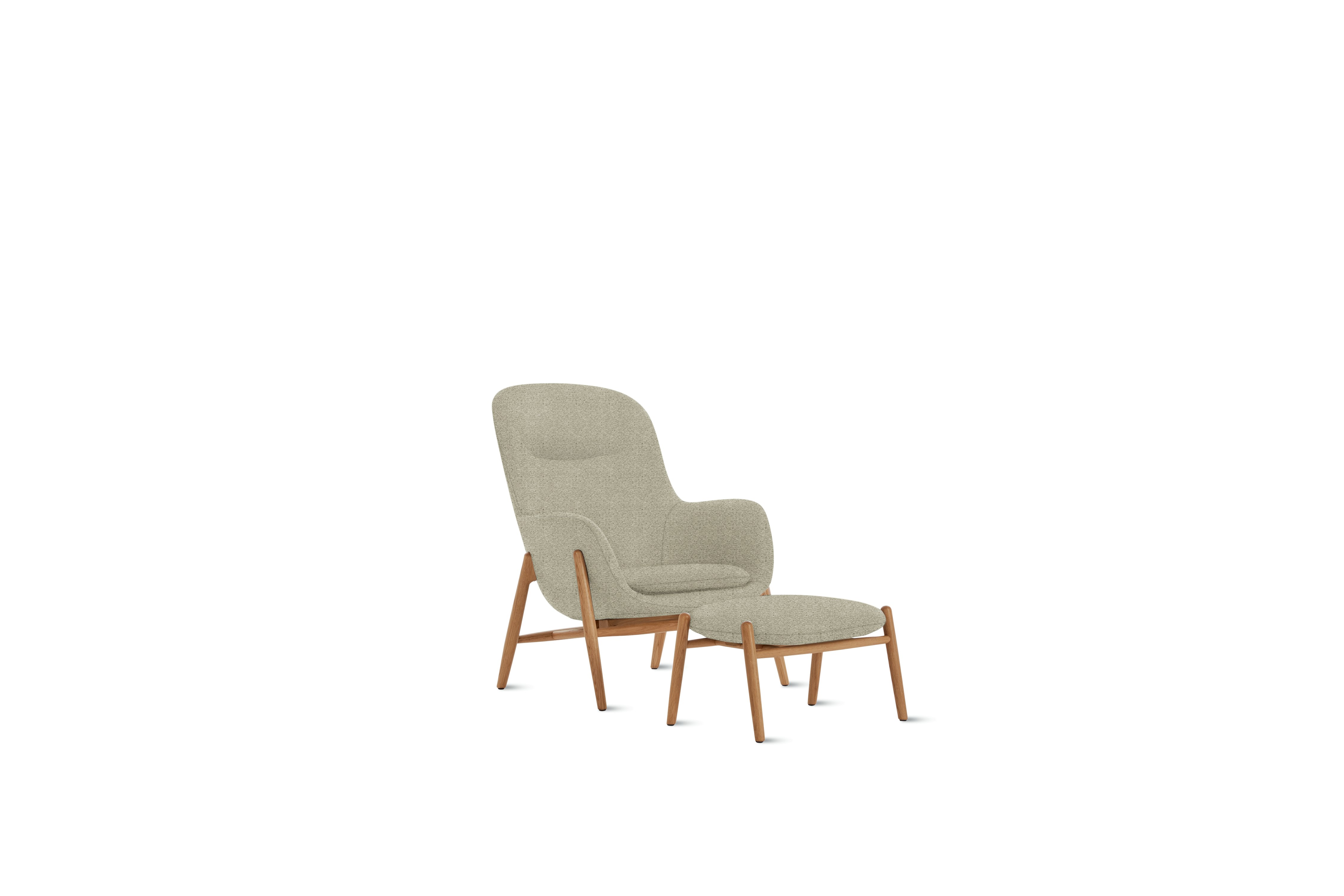 Nora Lounge Chair and Ottoman