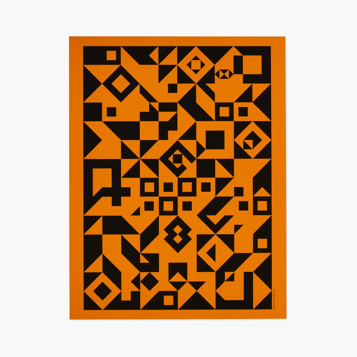 Girard Geometric D Girard Geometric D, Unframed