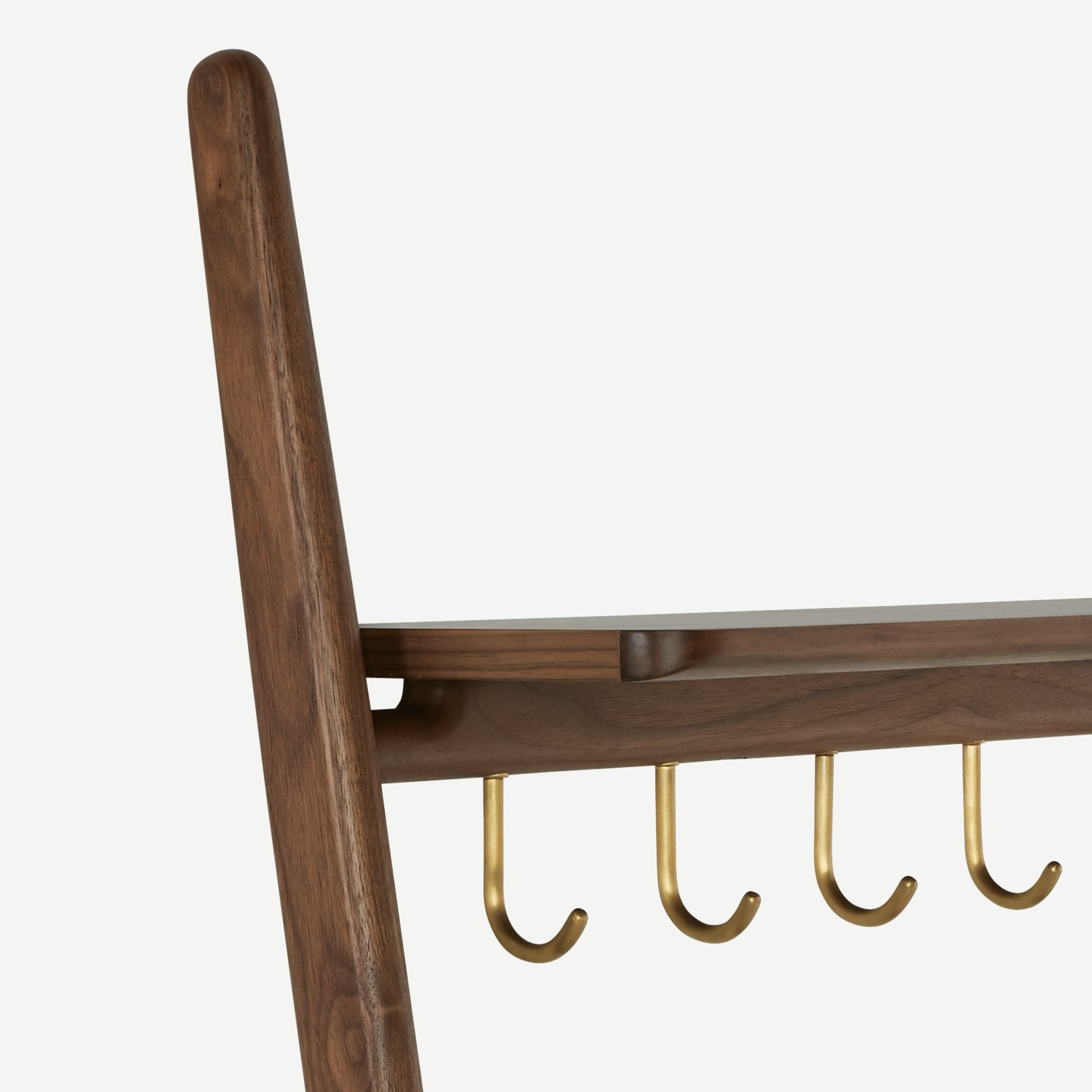 Folk Ladder Coat Rack