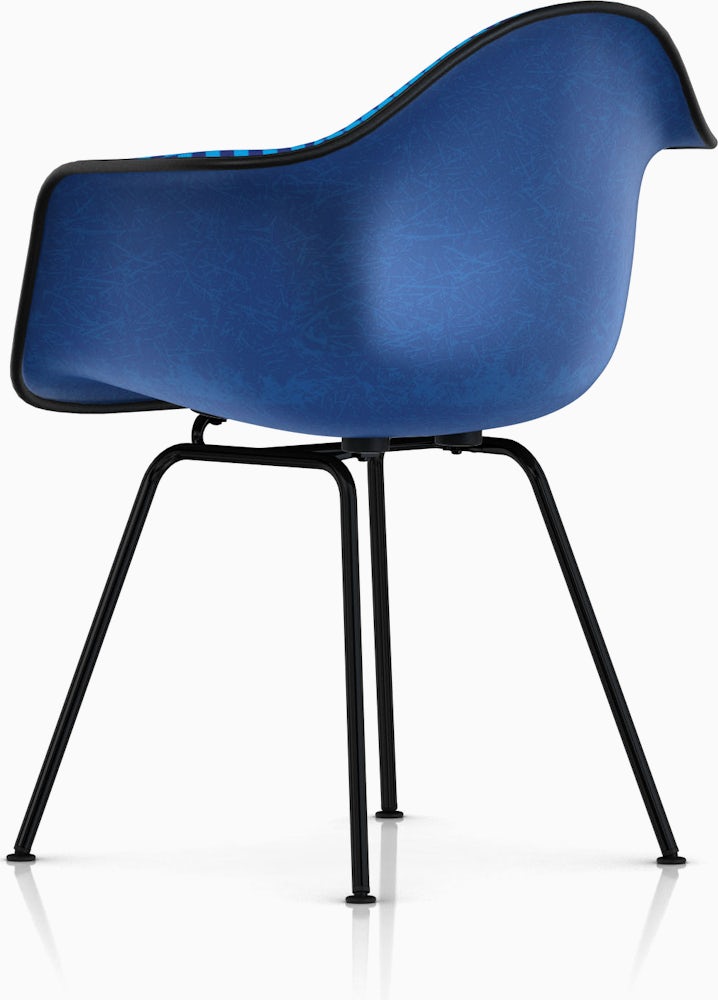 Eames Upholstered Fiberglass 4 Leg Armchair Herman Miller Eames Upholstered Fiberglass 4 Leg, Eames Fiberglass Armchair Upholstered