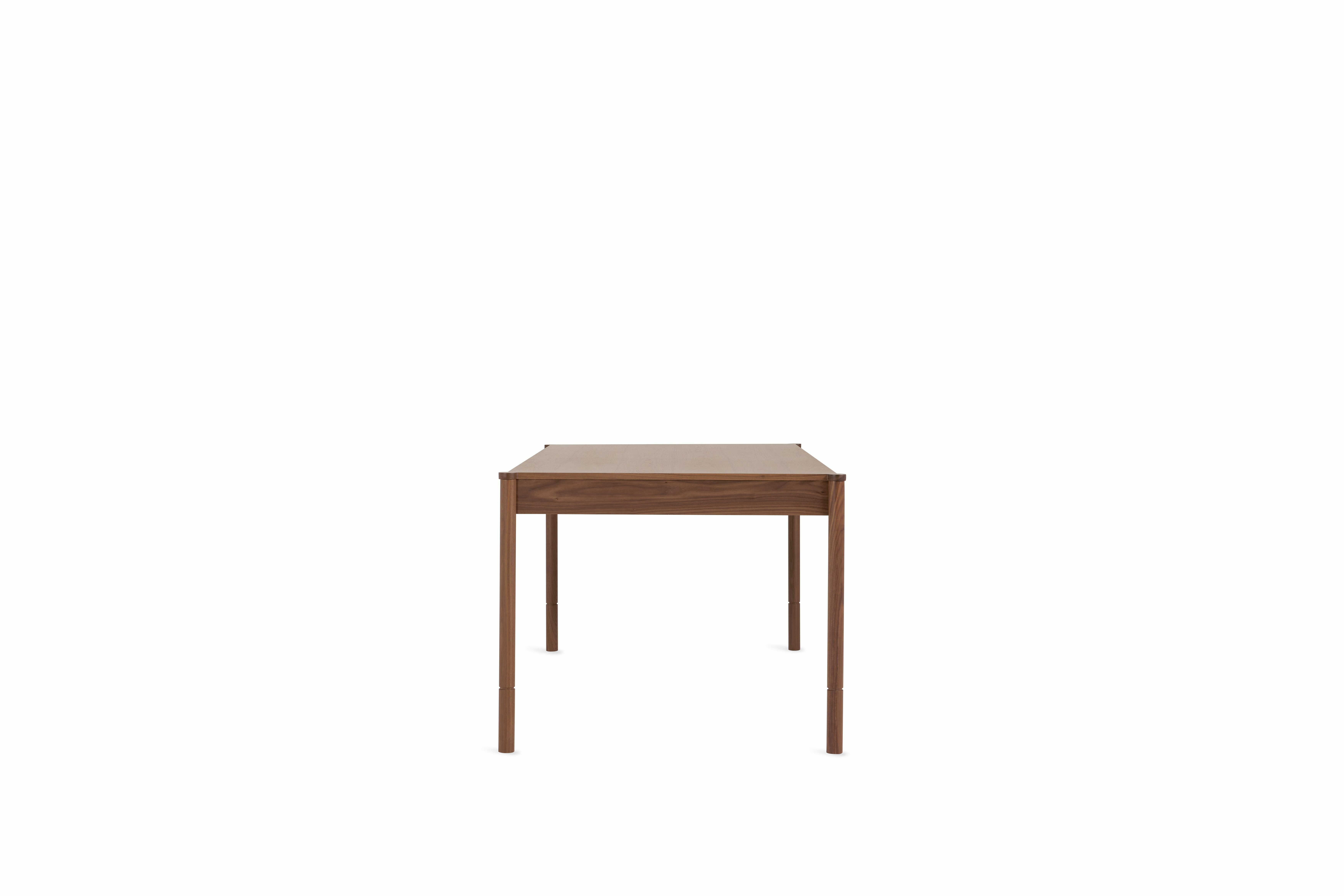 Morrison Dining Table - 76",  Veneer,  Walnut