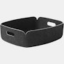 Restore tray black melange