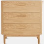 Miro Three Drawer Dresser - Low