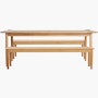 Terassi Dining Set Terassi Dining Set, 2 Benches