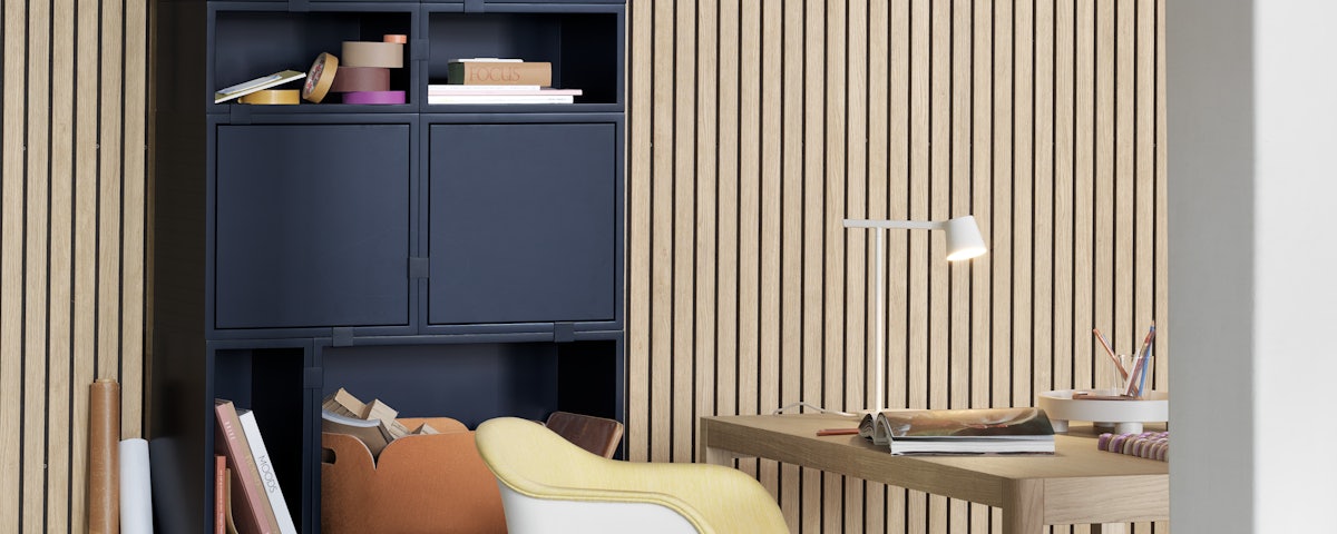 Stacked Storage Boxes