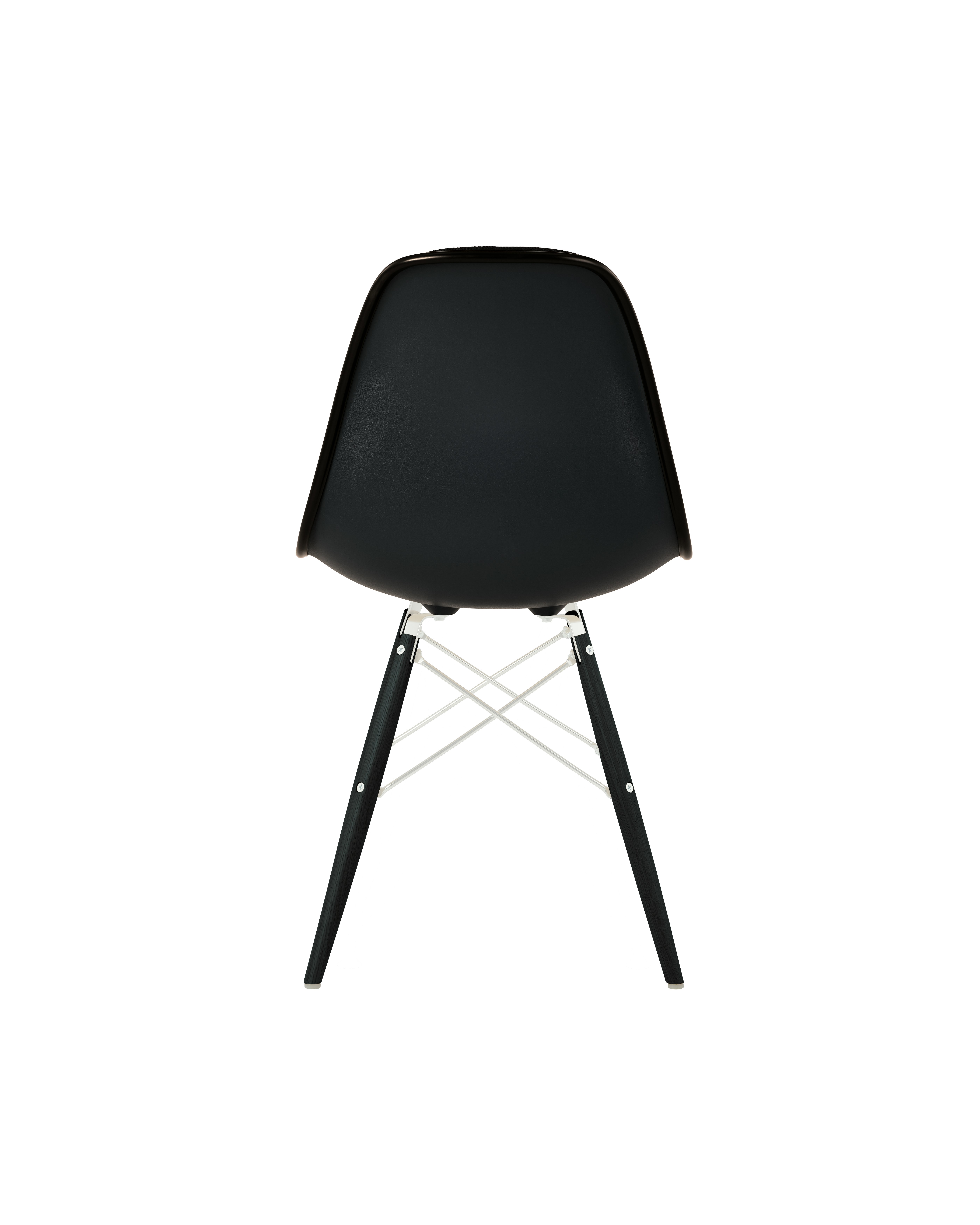Eames Upholstered Molded Plastic Side Chair