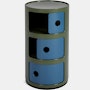 Componibili Storage Unit, Olive Green