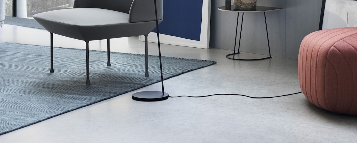 Varjo Rug in a living room setting