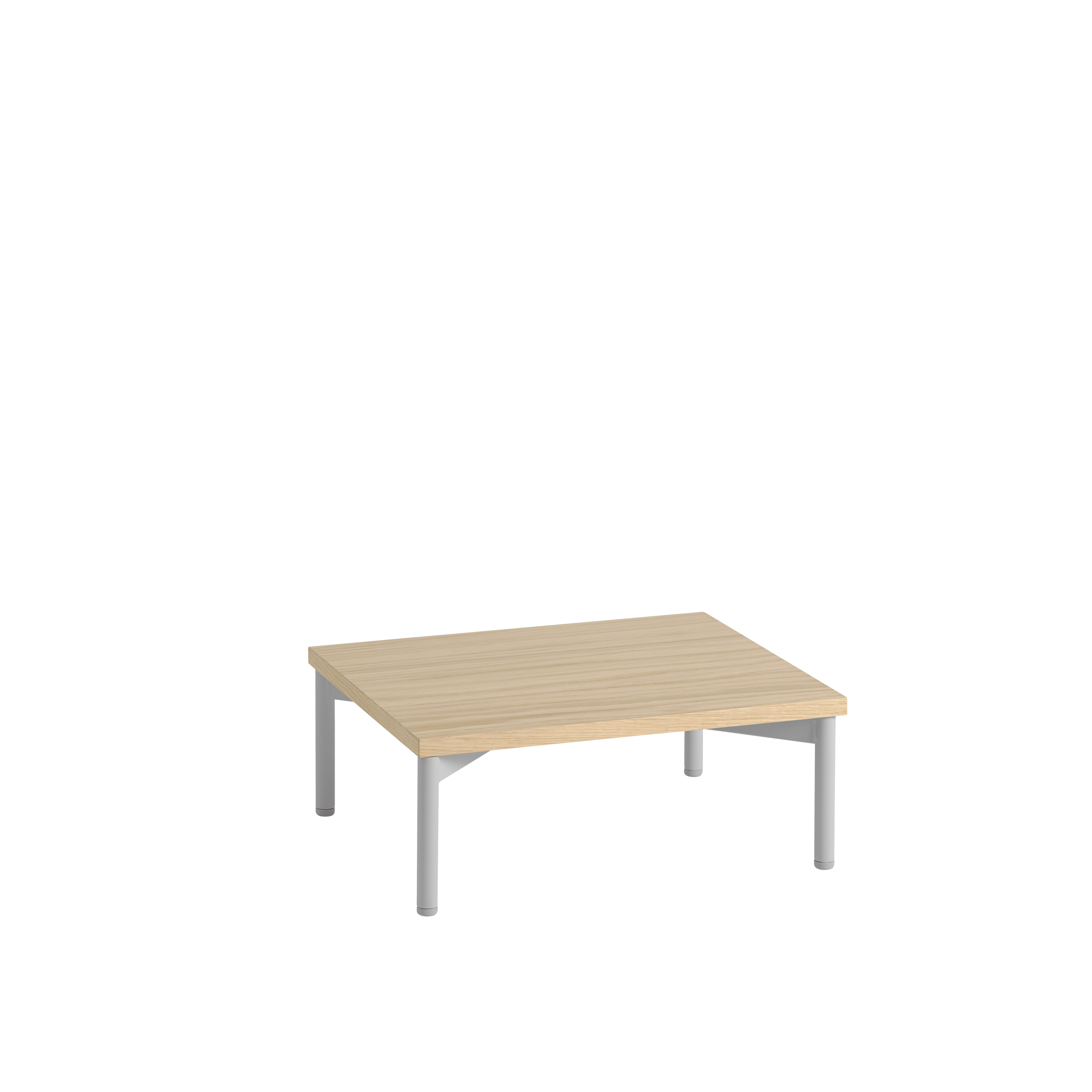 Stacked Storage Podium - Short,  Oak/Grey