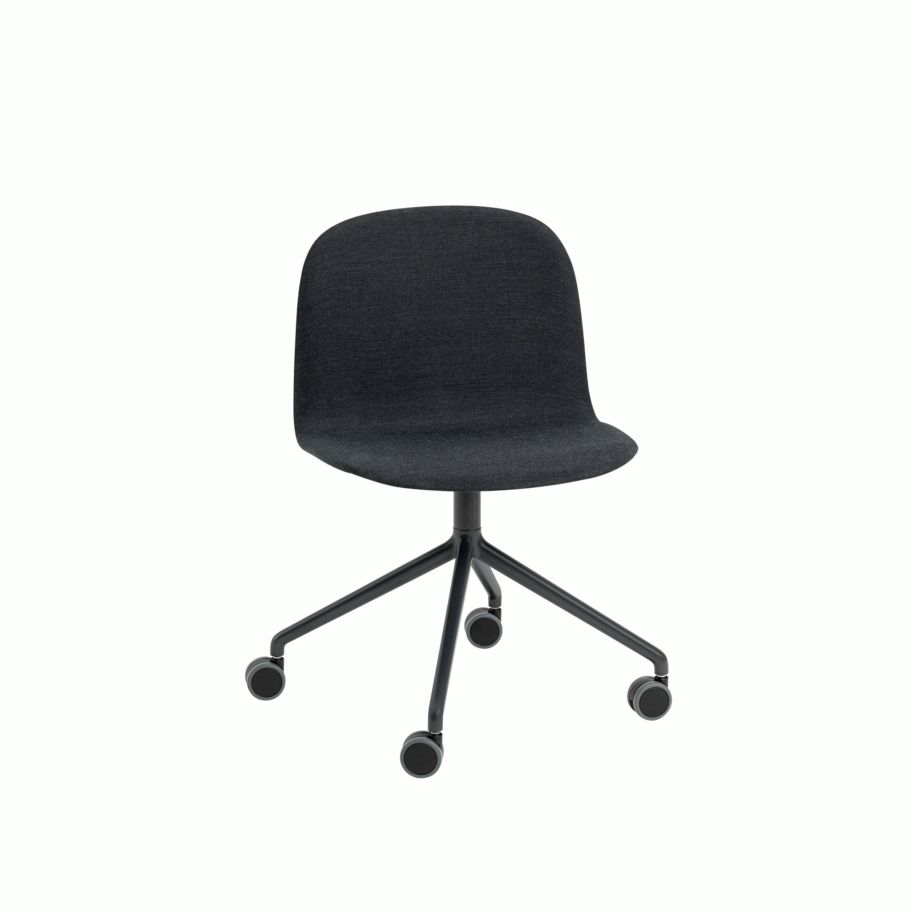 Visu wide swivel castors remix 183 black MUUTO 5000x5000
