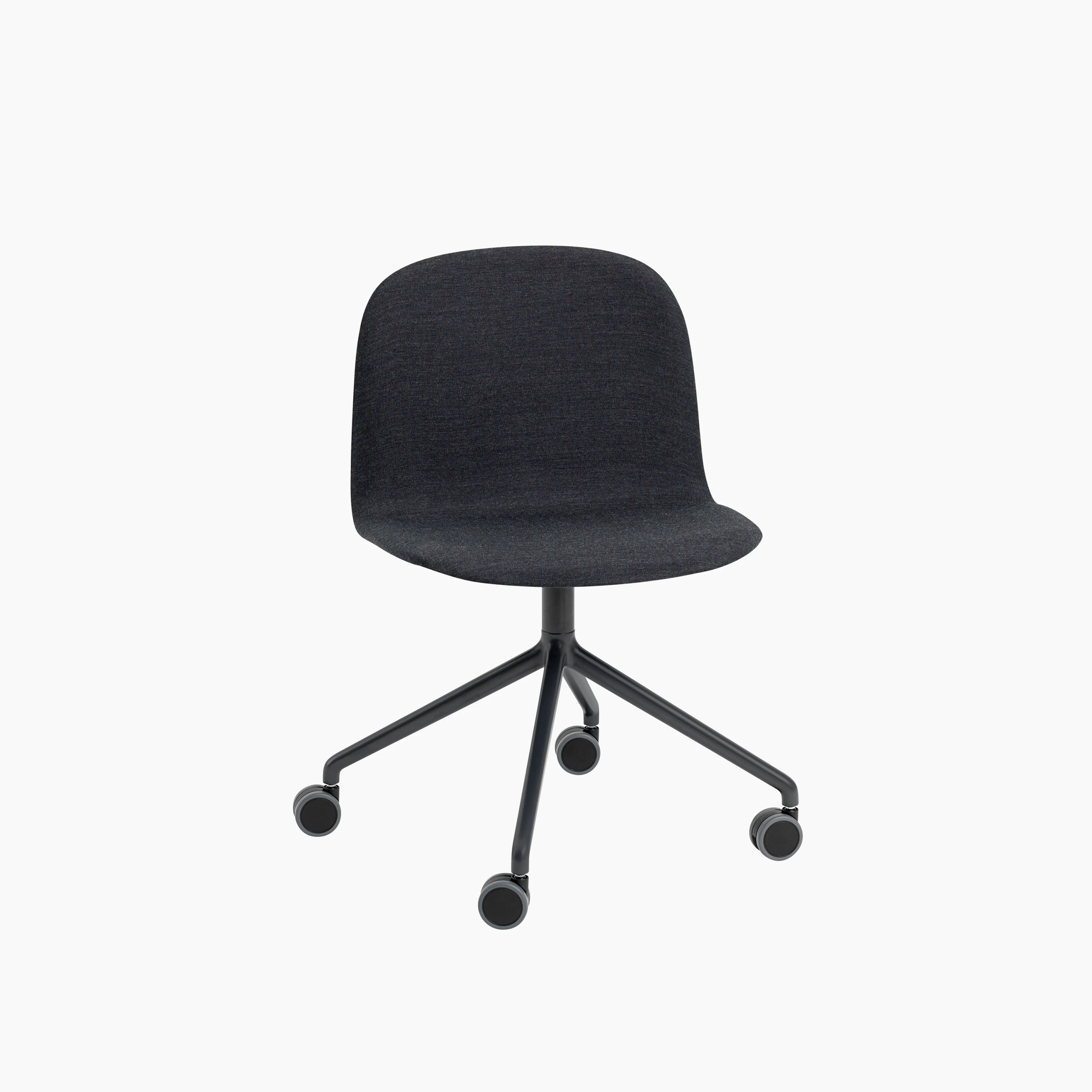 Visu wide swivel castors remix 183 black MUUTO 5000x5000