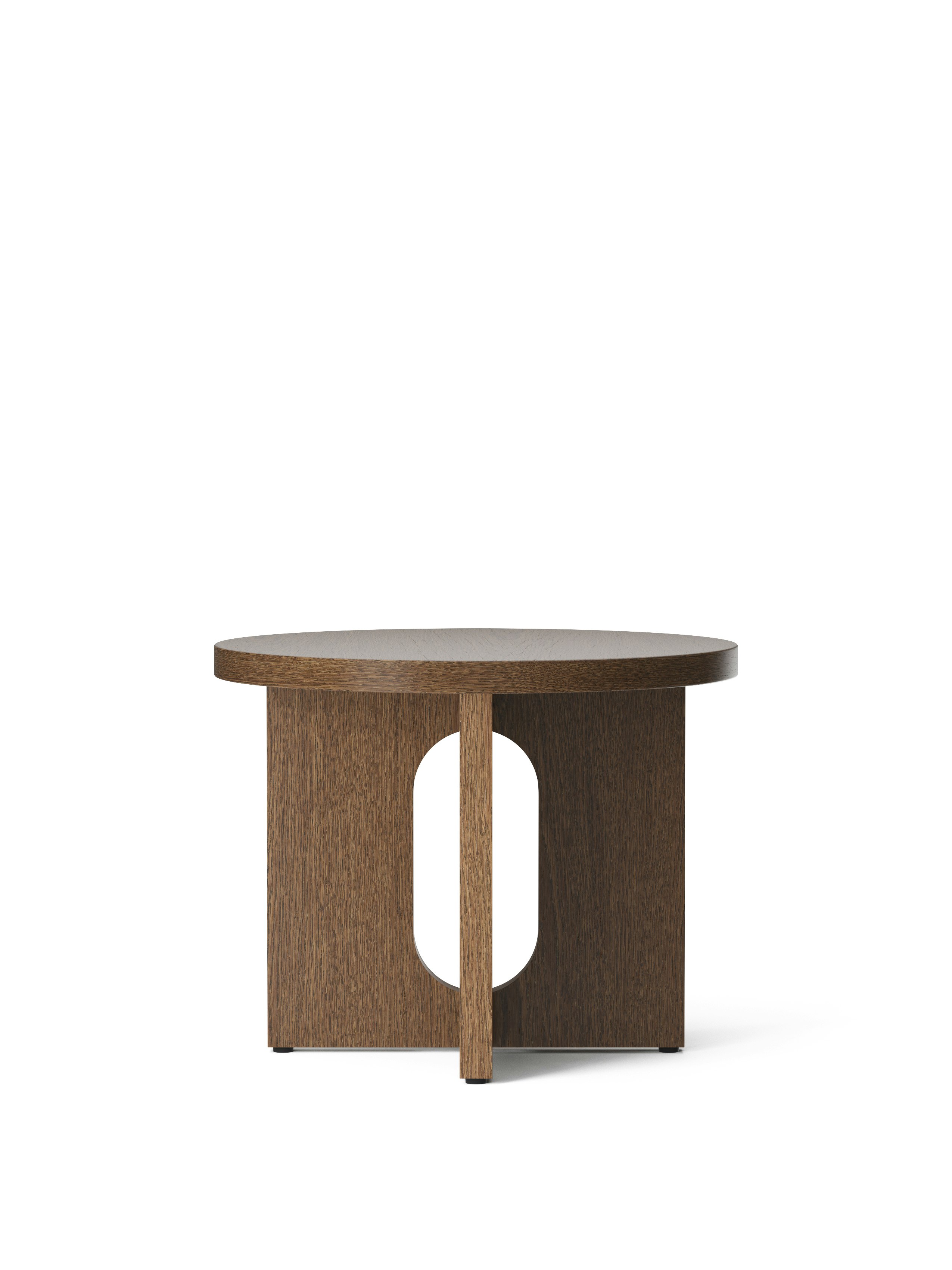 Androgyne Side Table, Dark Stained Oak